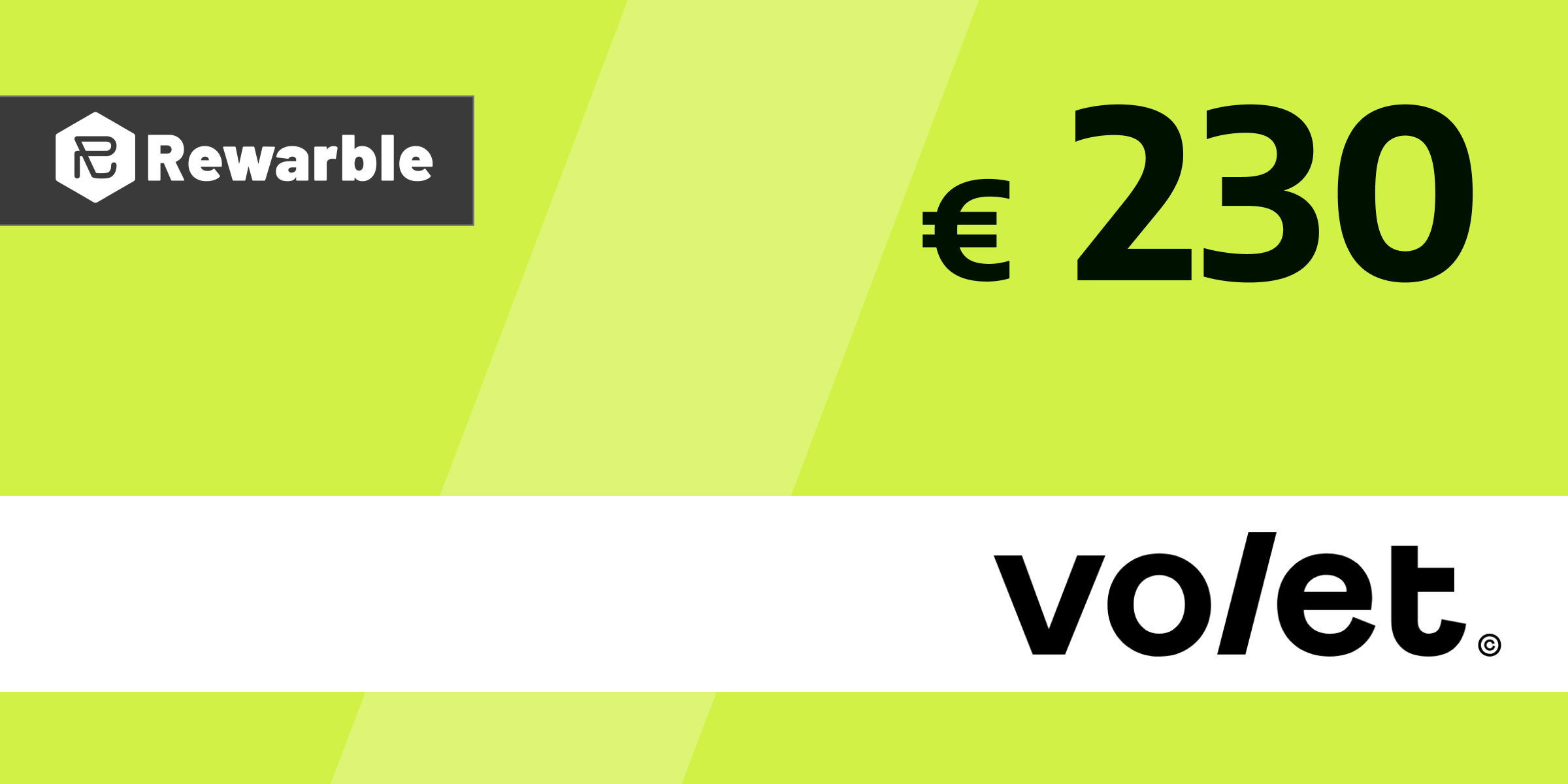 Volet Gift Card 230 EUR