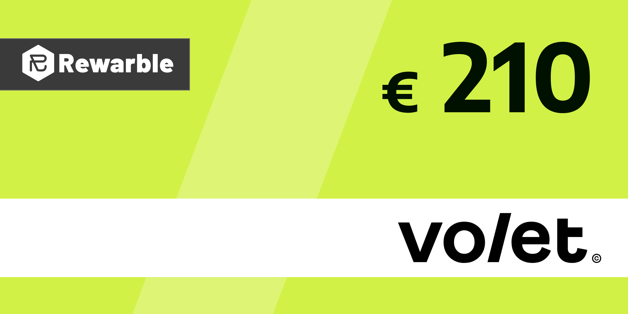 Volet Gift Card 210 EUR