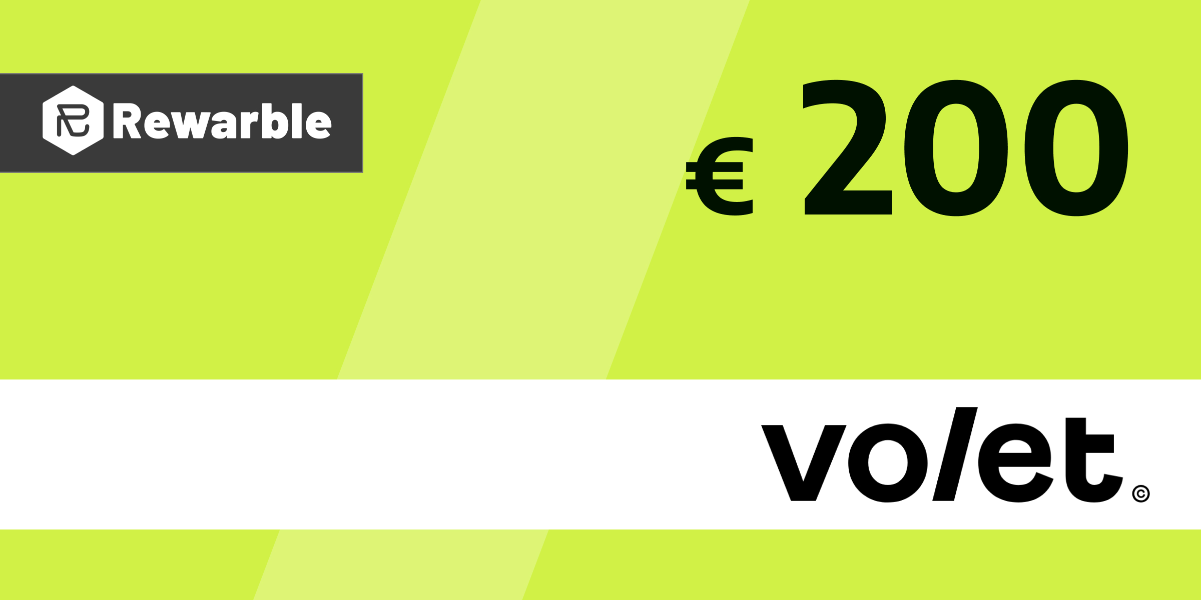 Volet Gift Card 200 EUR