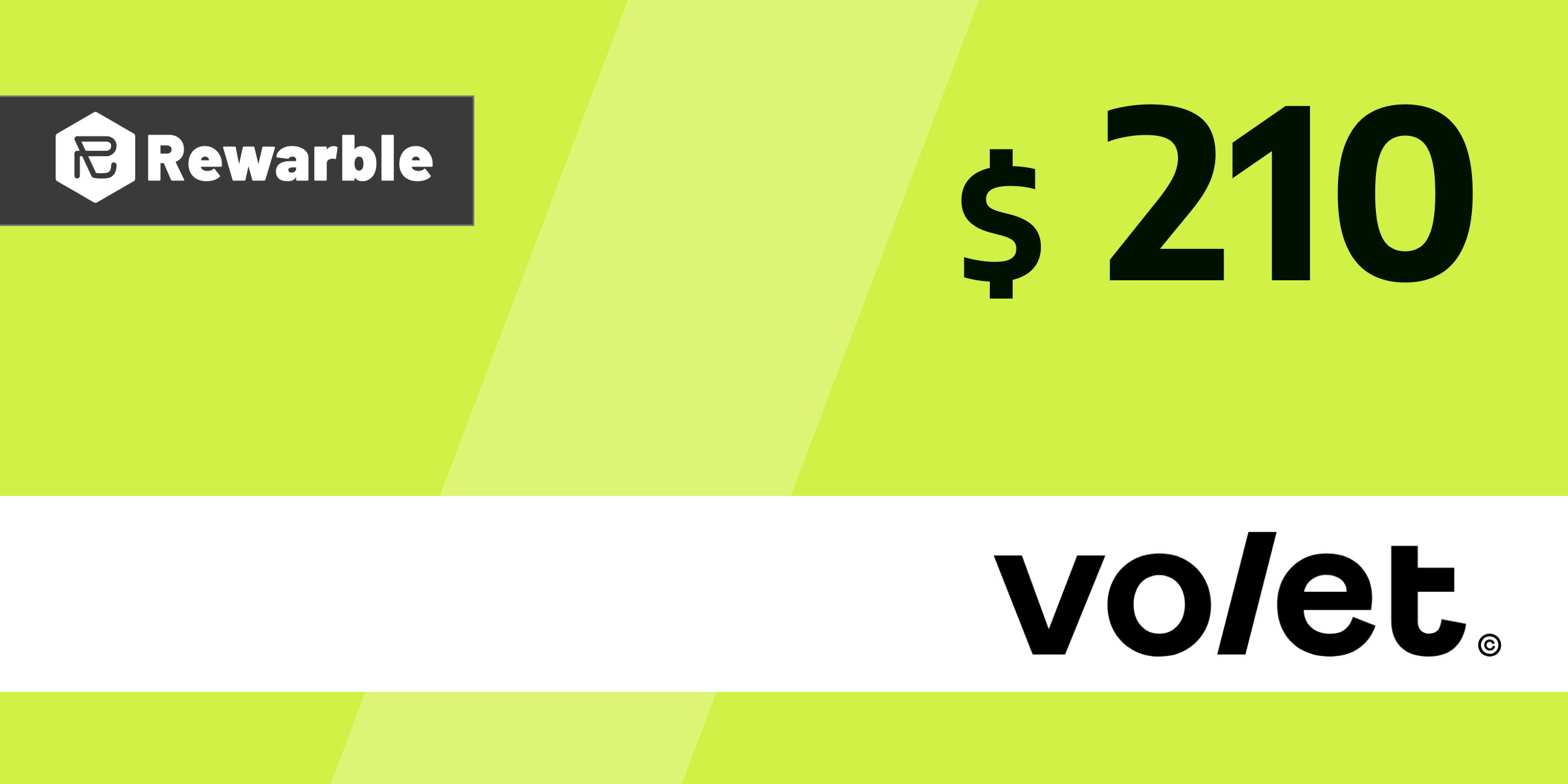 Volet Gift Card 210 USD