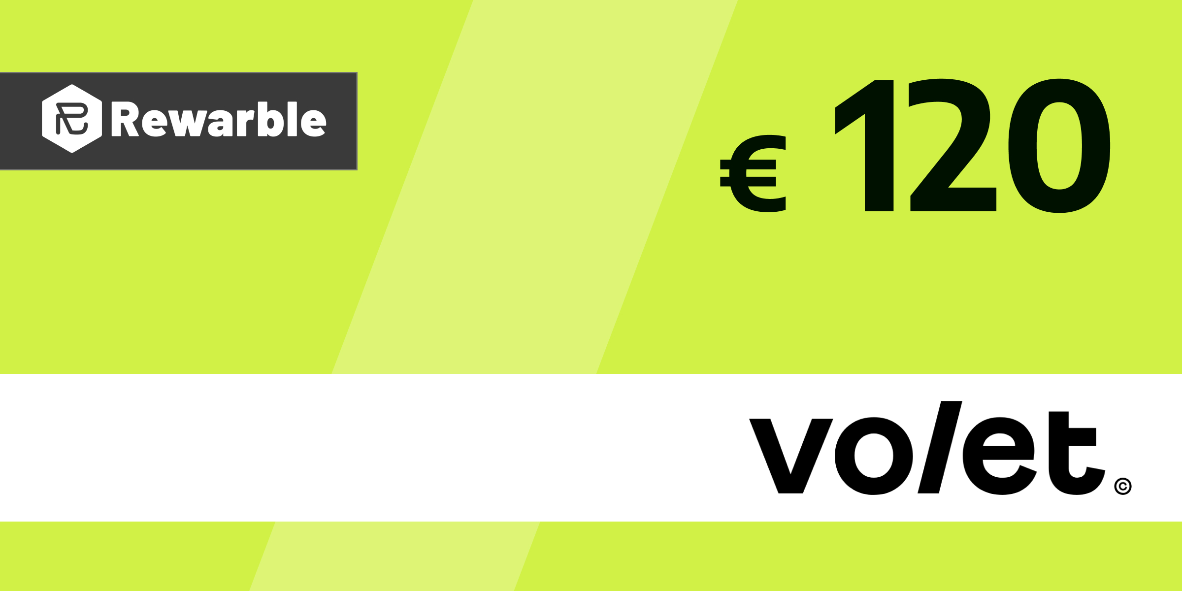 Volet Gift Card 120 EUR