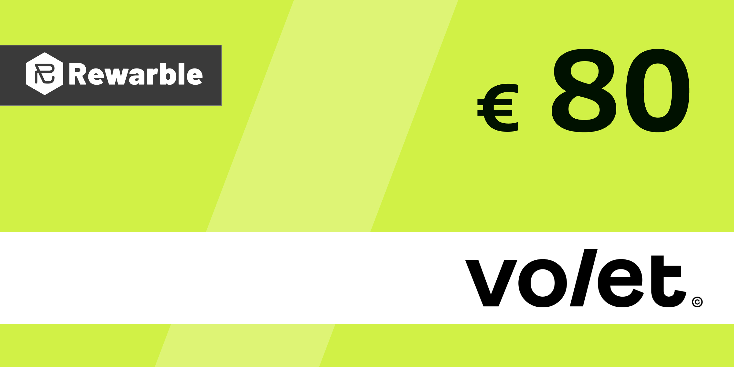 Volet Gift Card 80 EUR