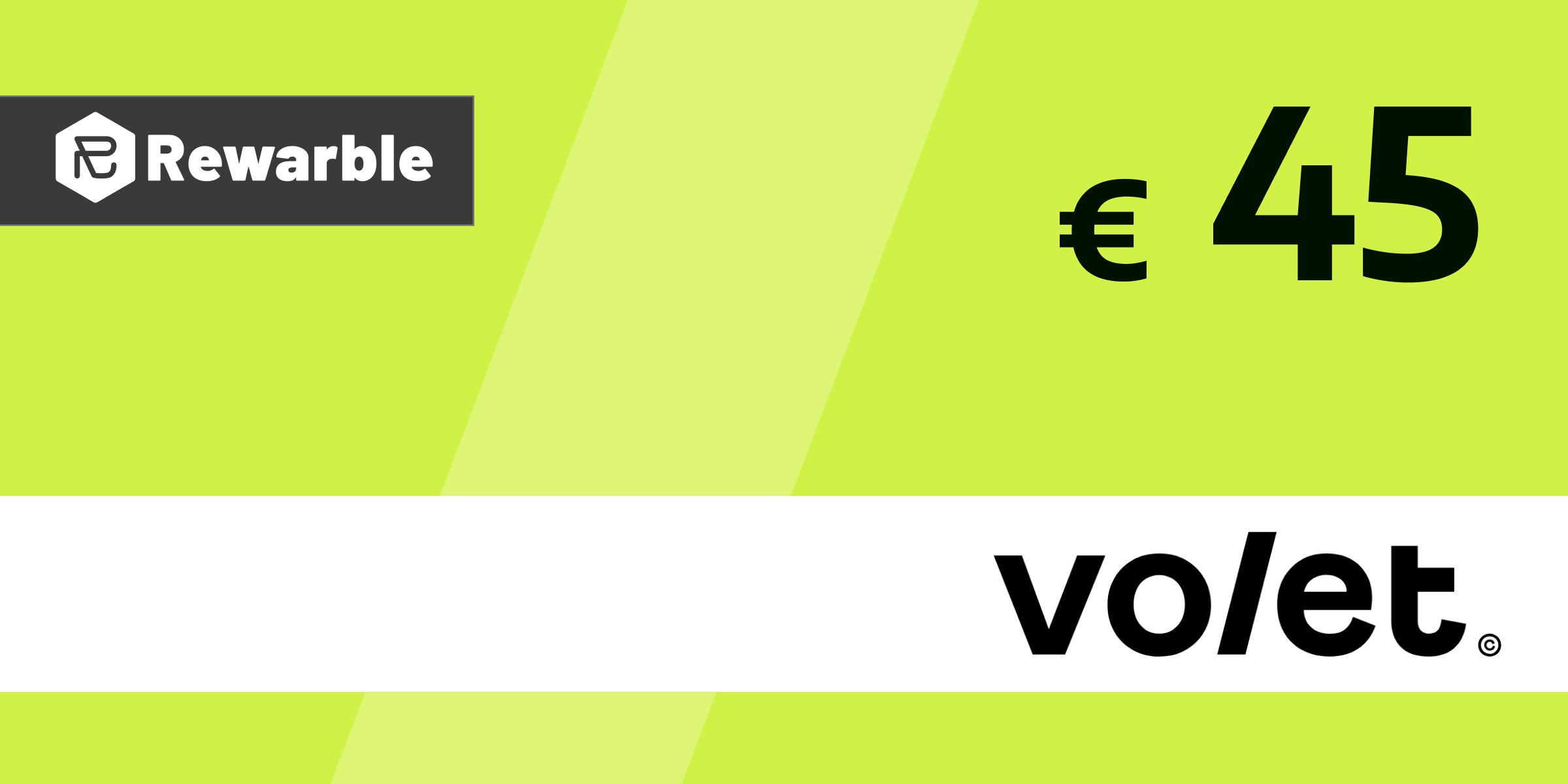 Volet Gift Card 45 EUR