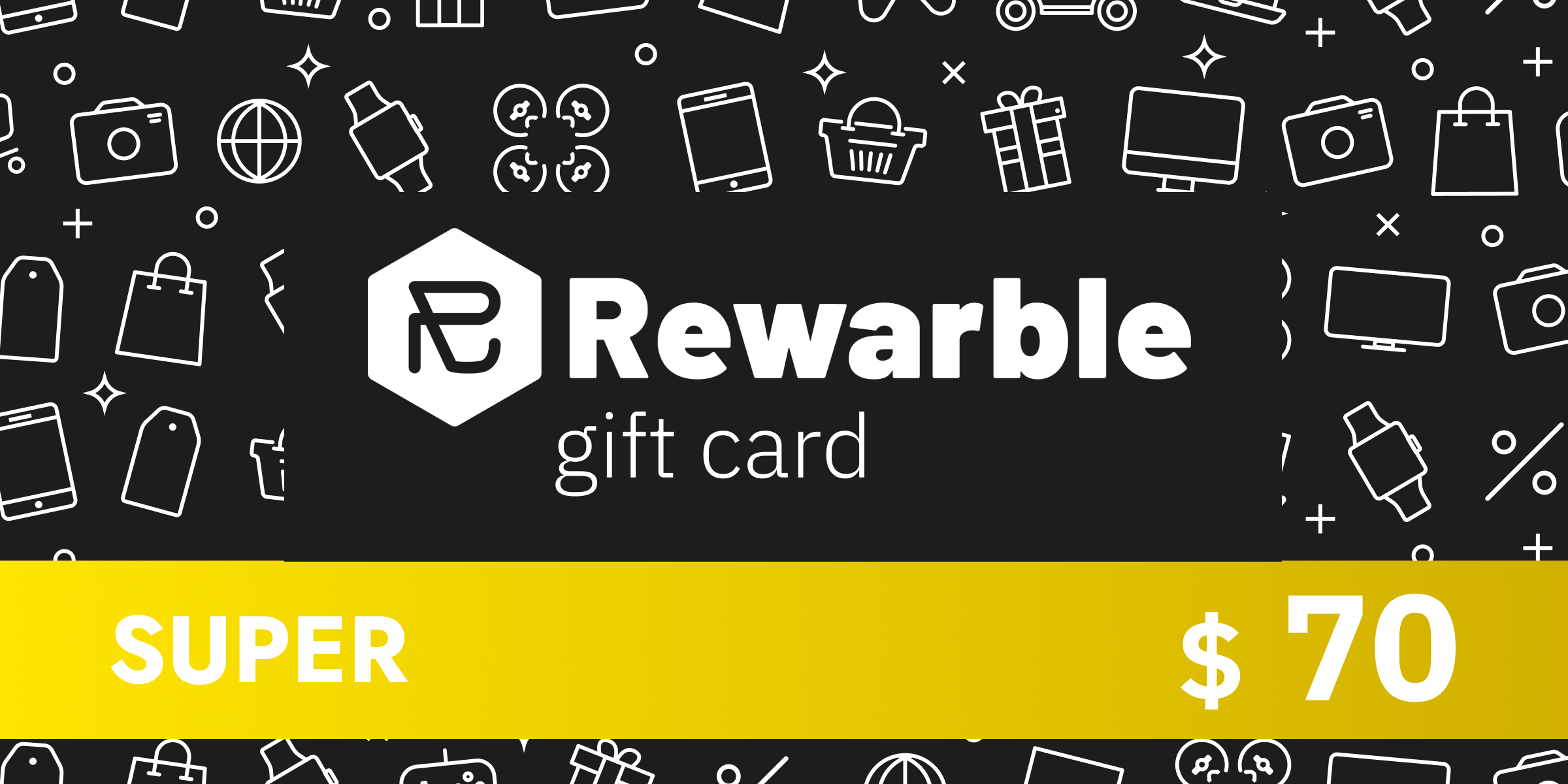Rewarble Super Gift Card 70 USD