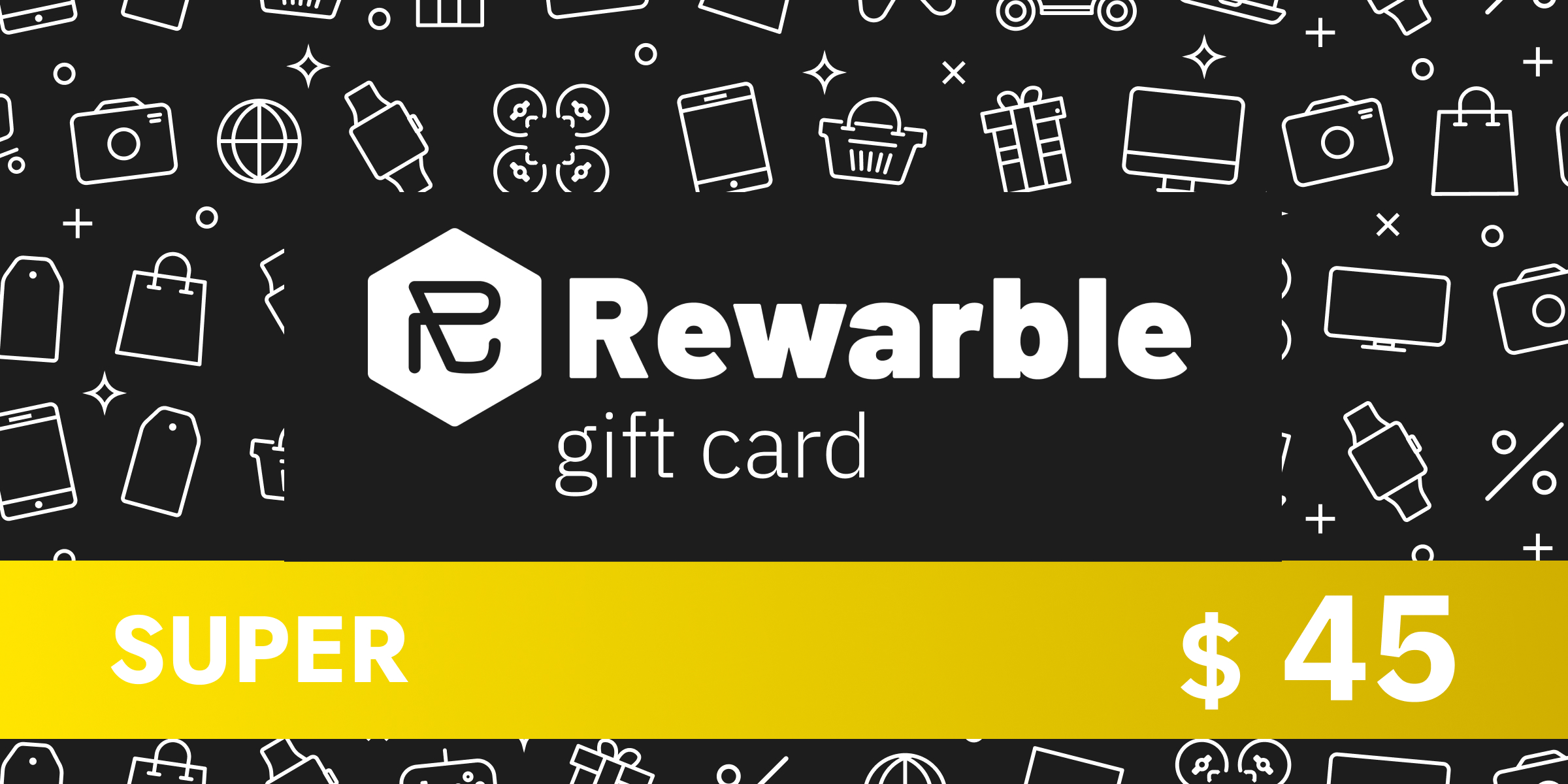 Rewarble Super Gift Card 45 USD