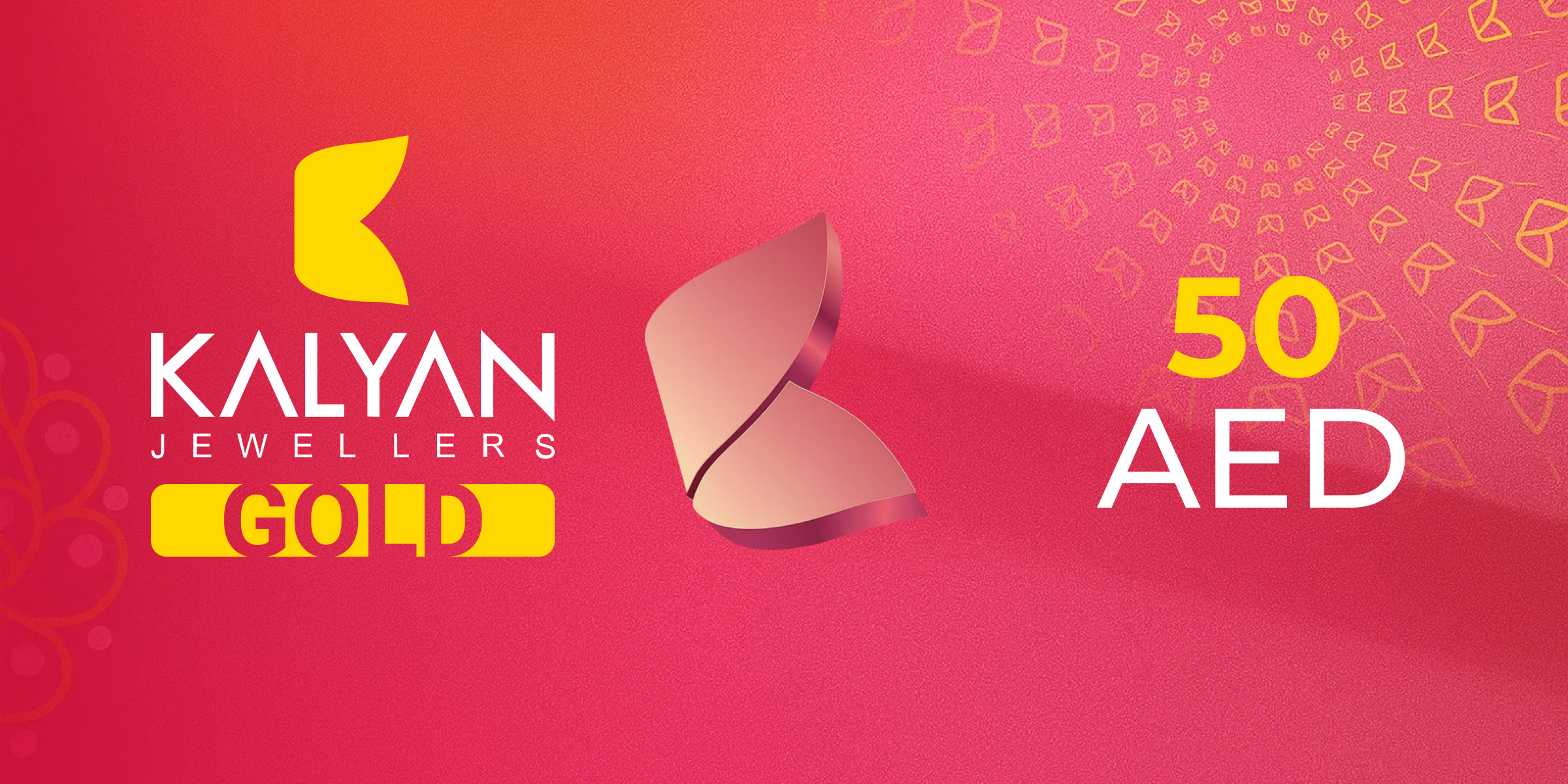 Kalyan Jewellers Gold Gift Card 50 AED