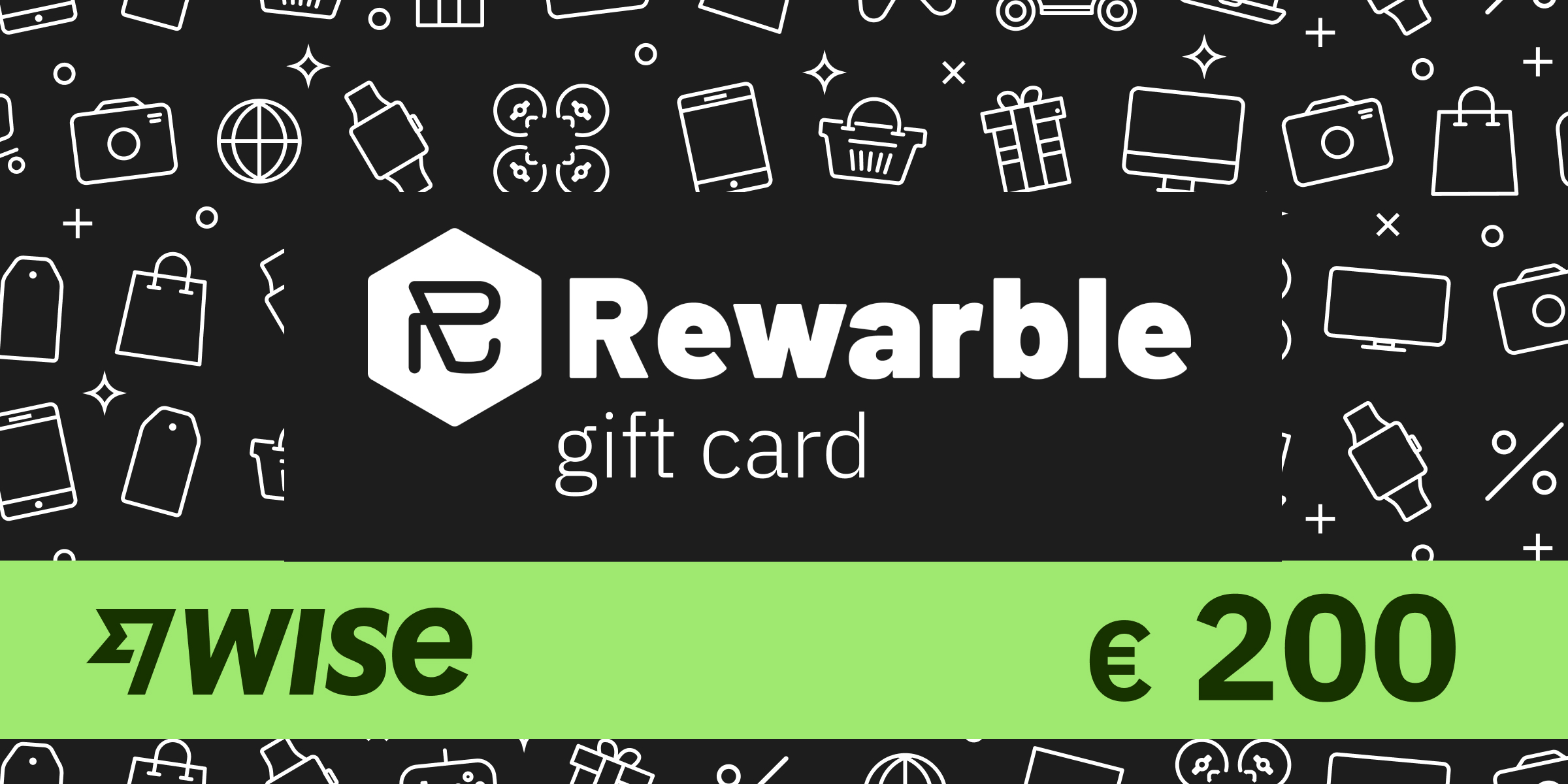 Rewarble Wise Gift Card 200 EUR