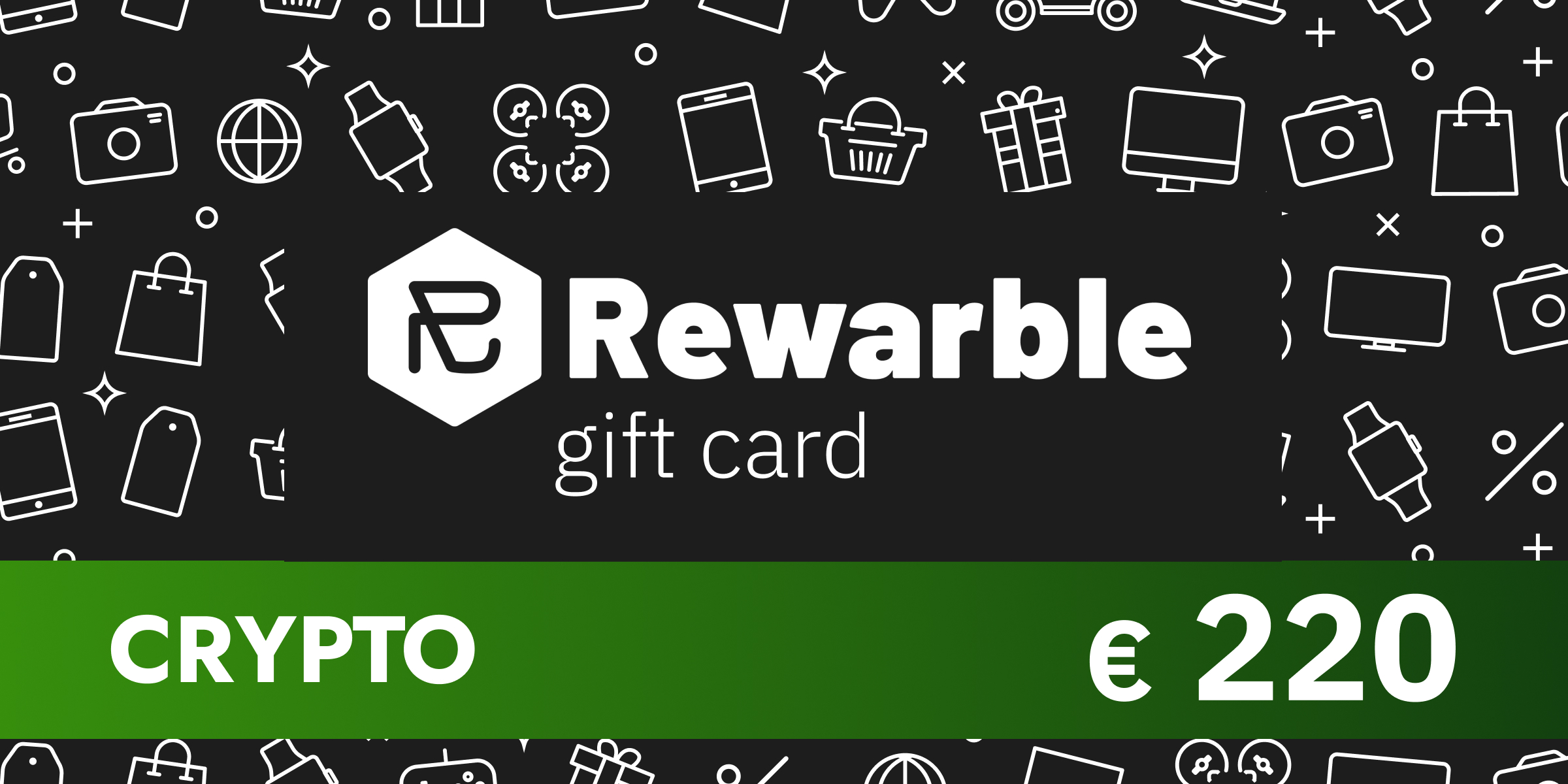 Rewarble Crypto Gift Card 220 EUR