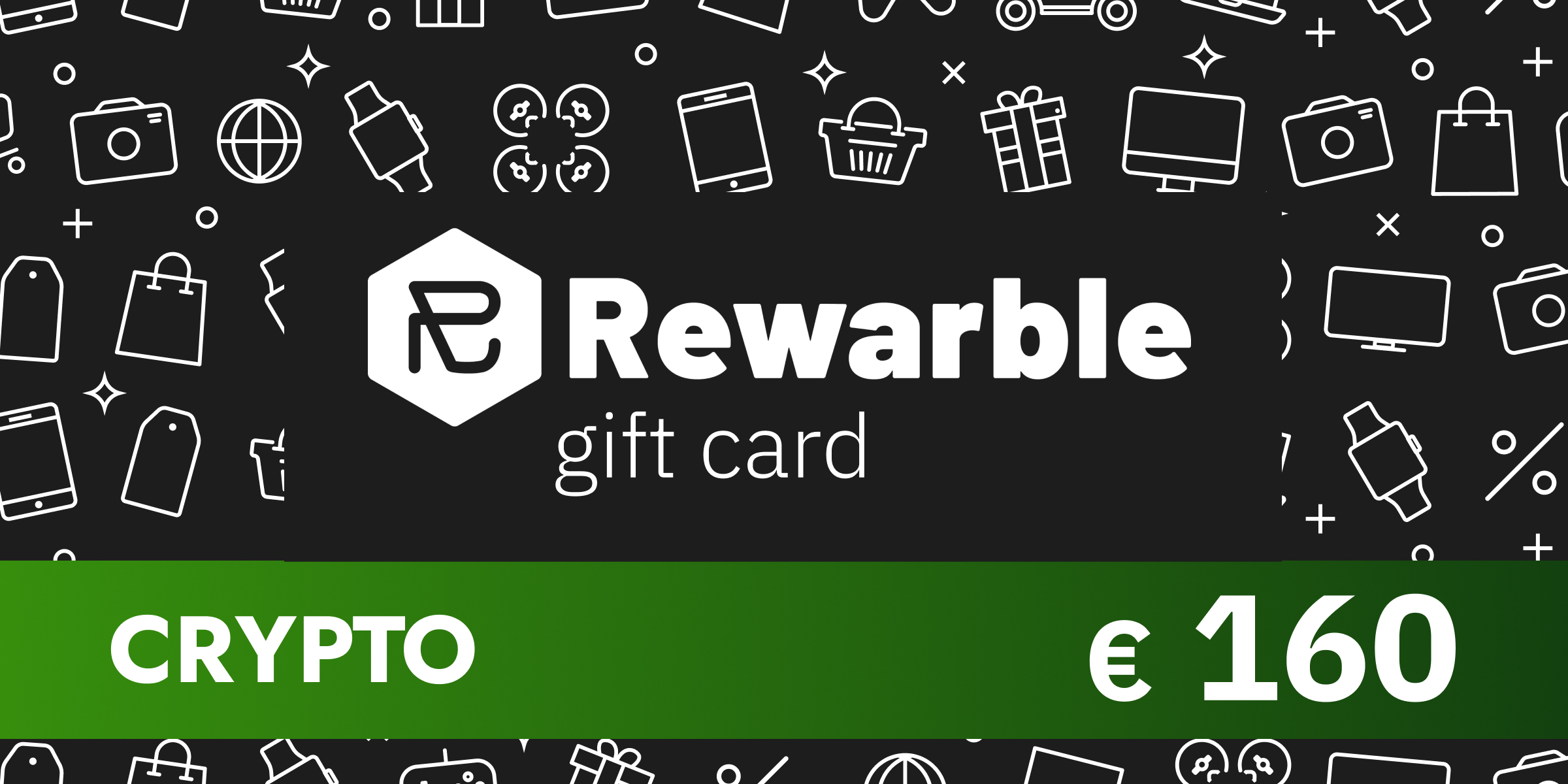 Rewarble Crypto Gift Card 160 EUR
