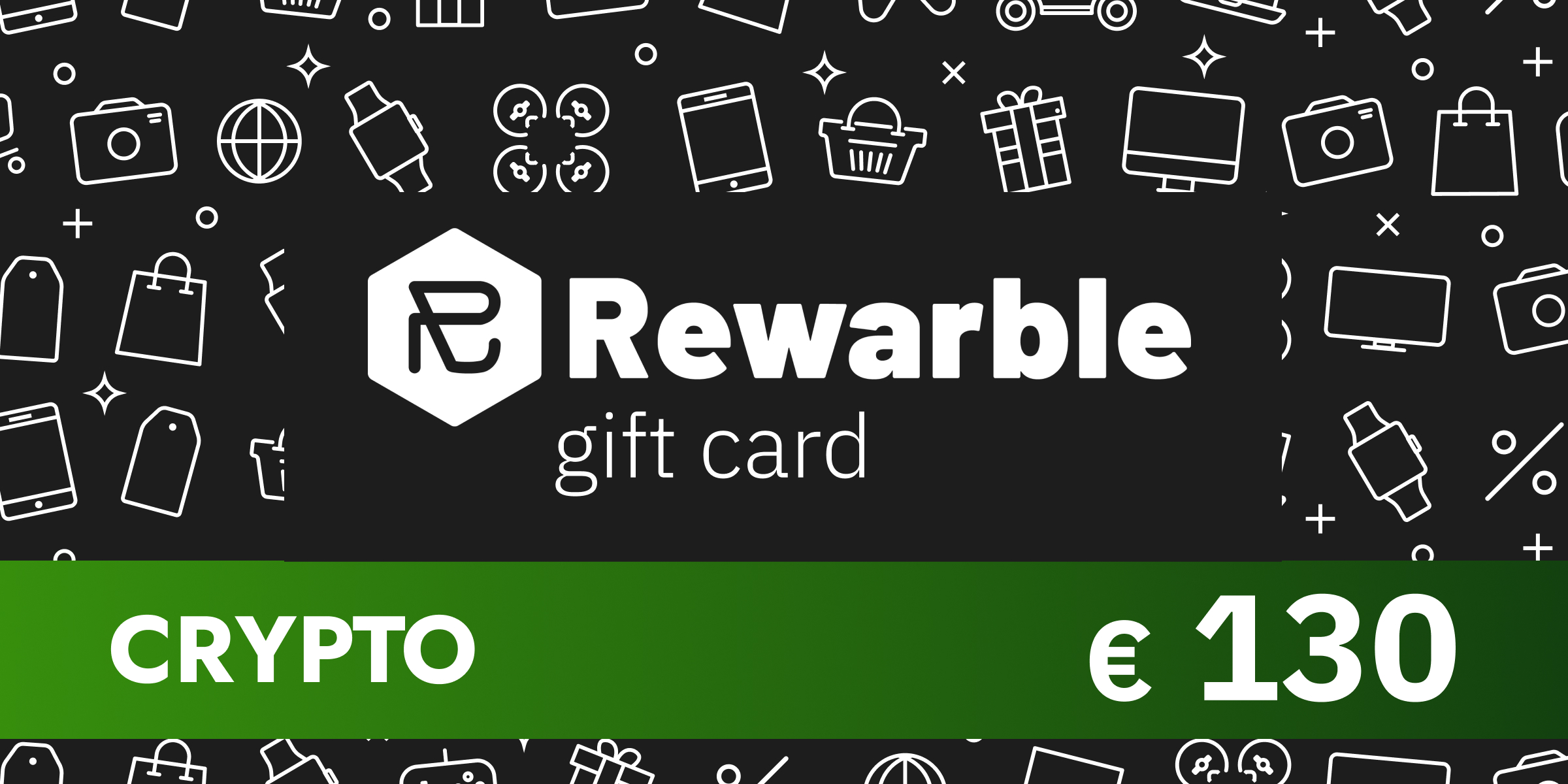 Rewarble Crypto Gift Card 130 EUR
