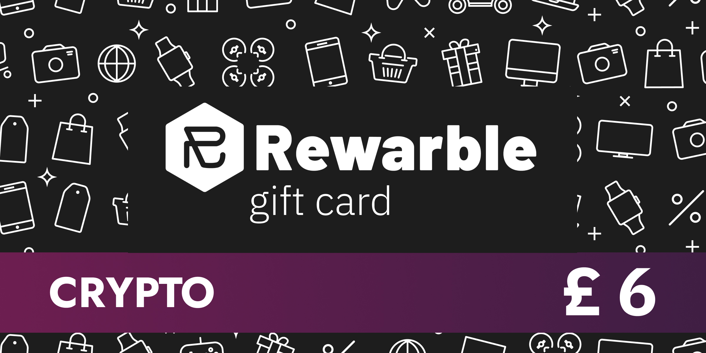 Rewarble Crypto Gift Card 6 GBP