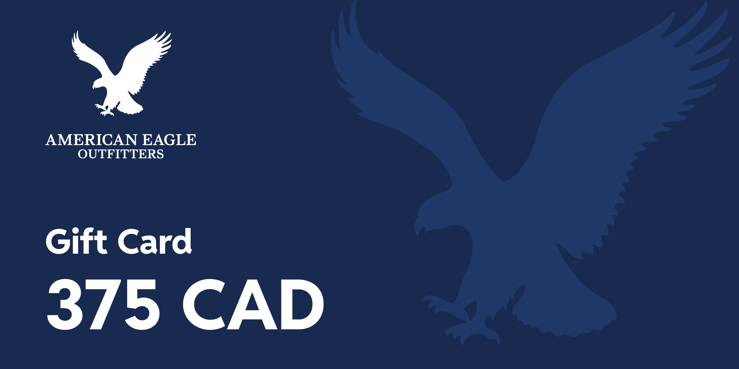 American Eagle Outfitters Gift Card 375 CAD