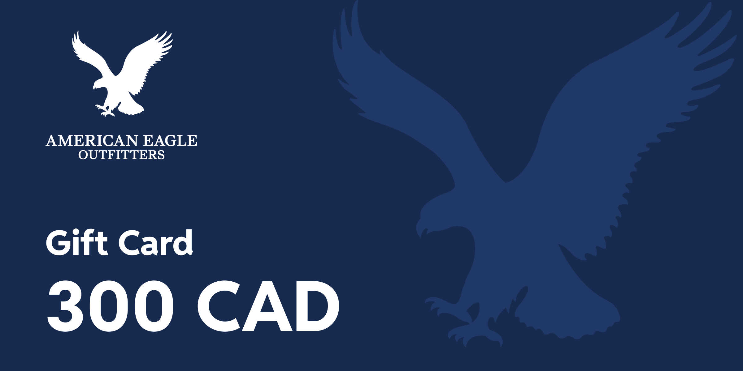 American Eagle Outfitters Gift Card 300 CAD