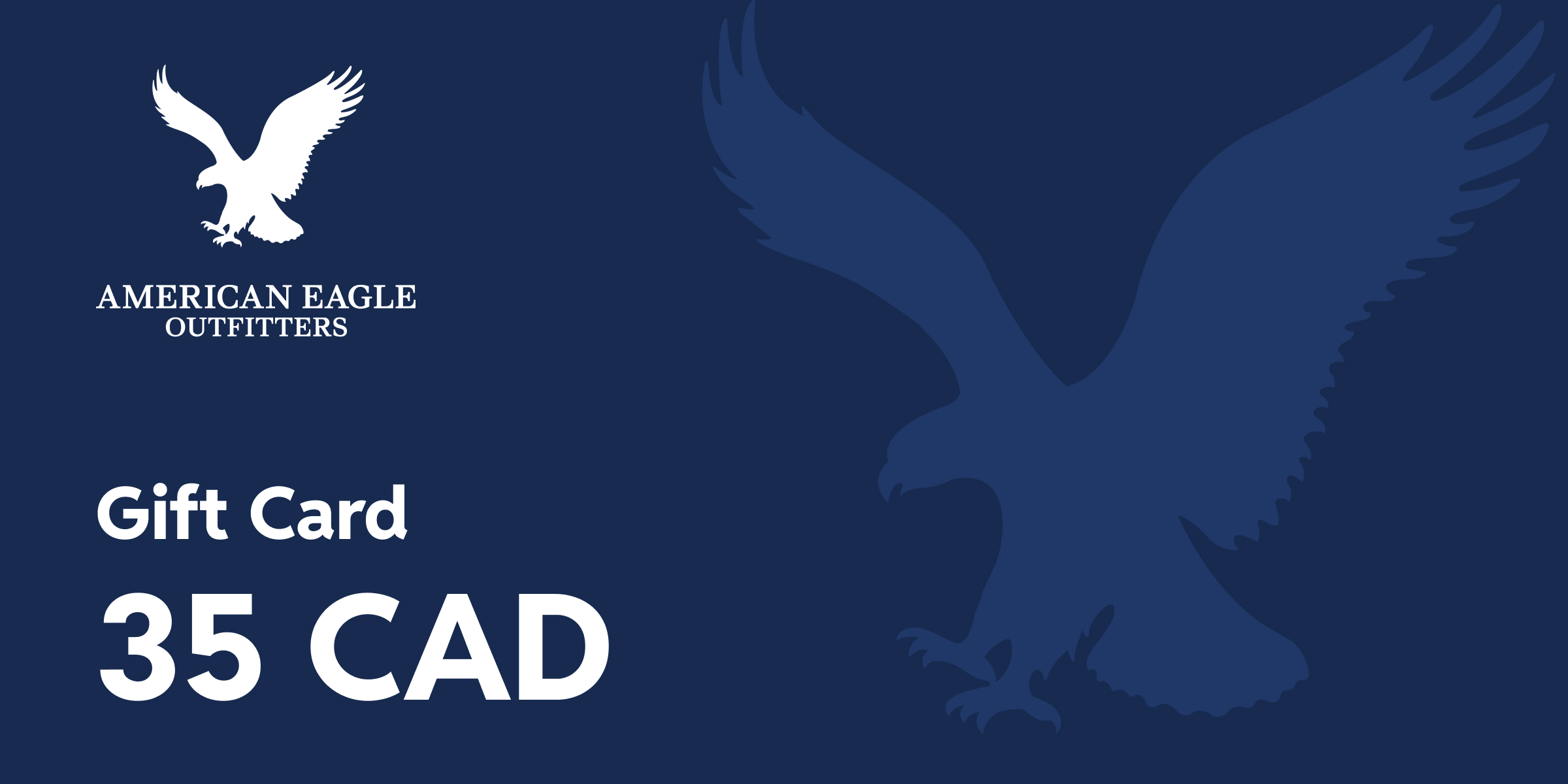 American Eagle Outfitters Gift Card 35 CAD