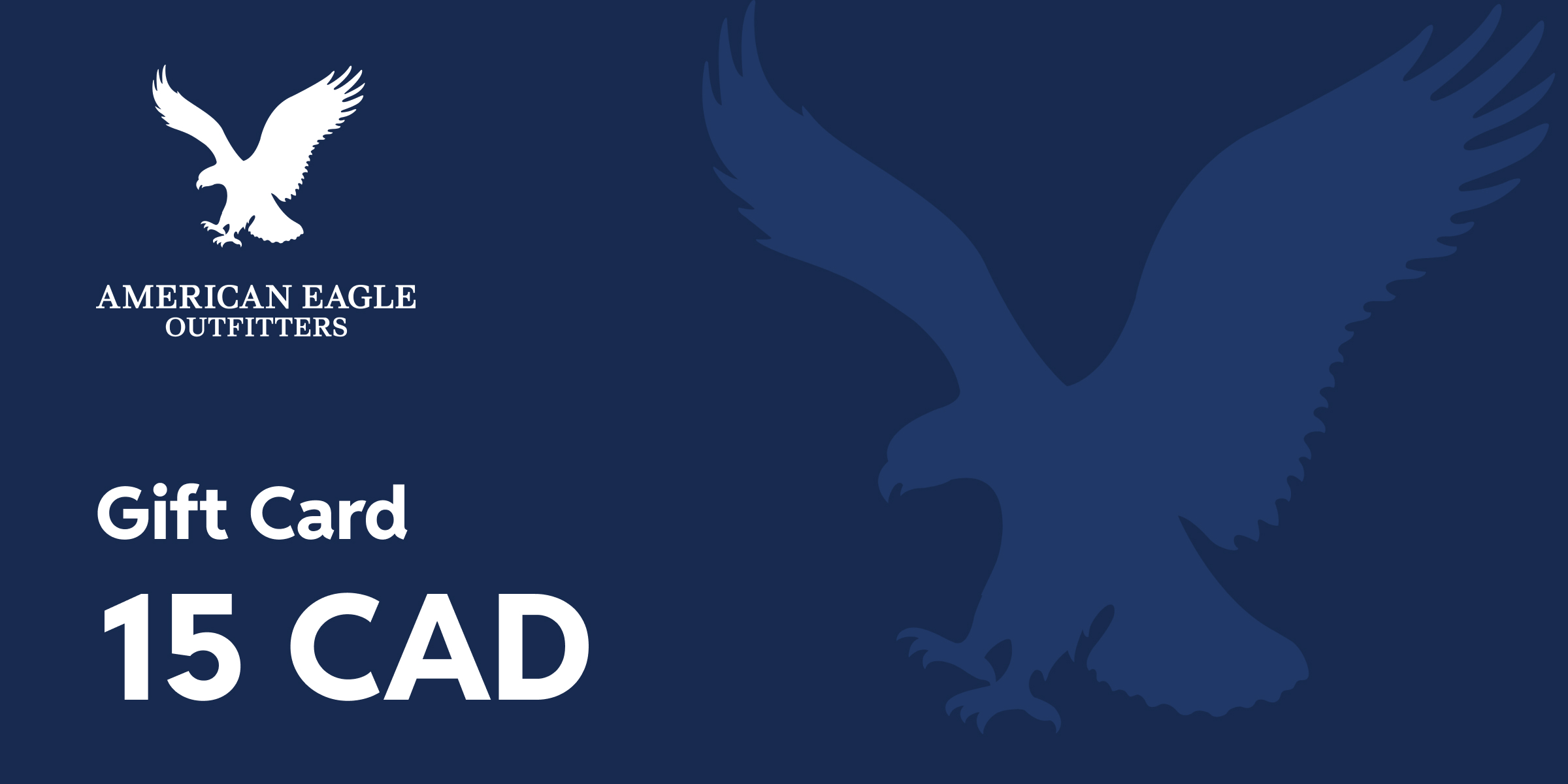 American Eagle Outfitters Gift Card 15 CAD