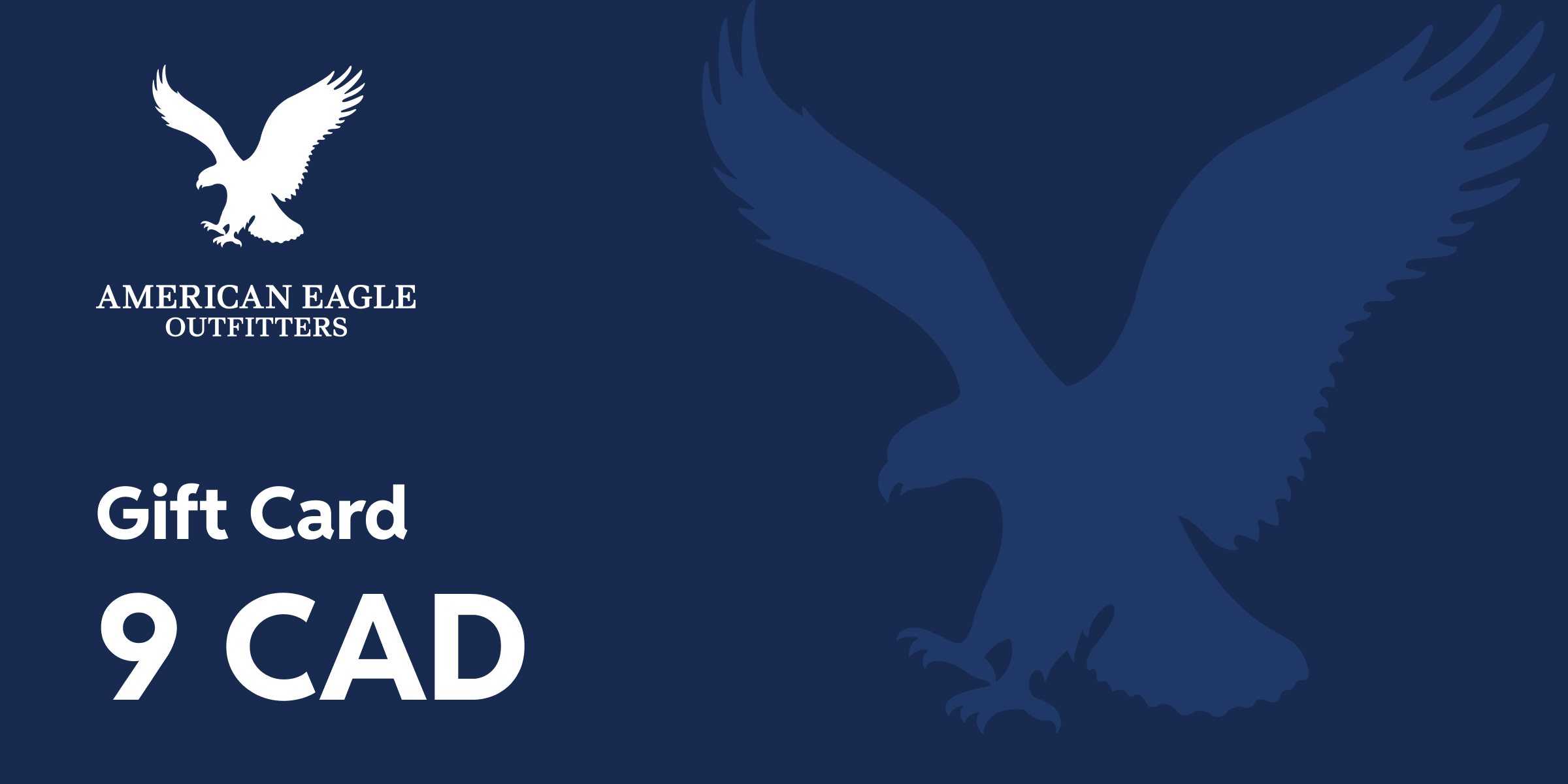 American Eagle Outfitters Gift Card 9 CAD