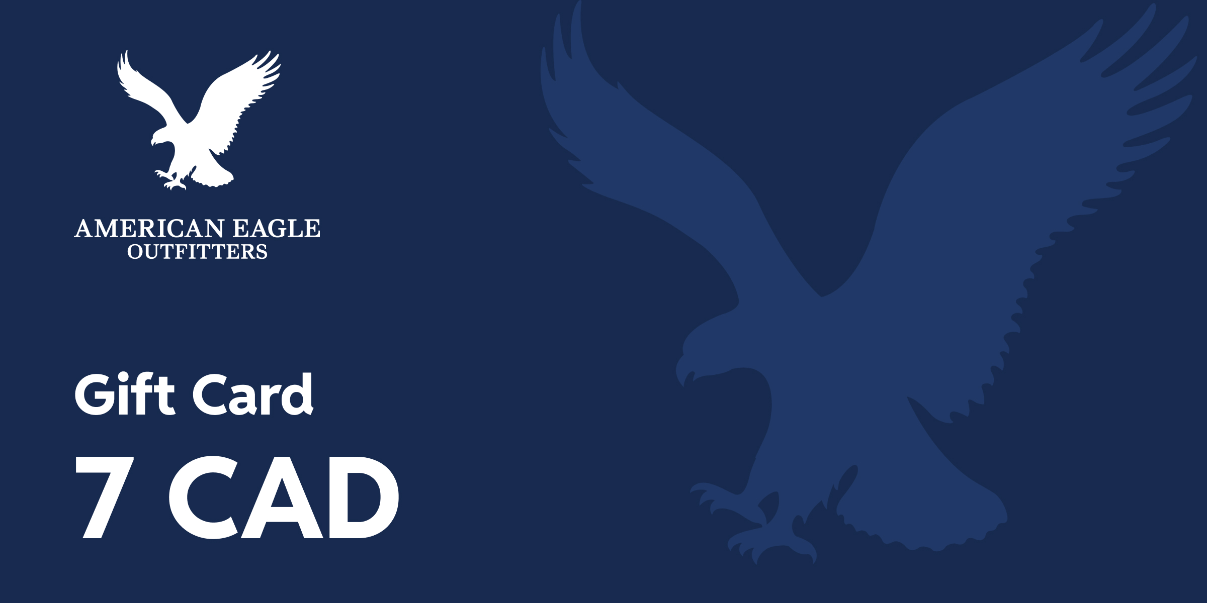 American Eagle Outfitters Gift Card 7 CAD