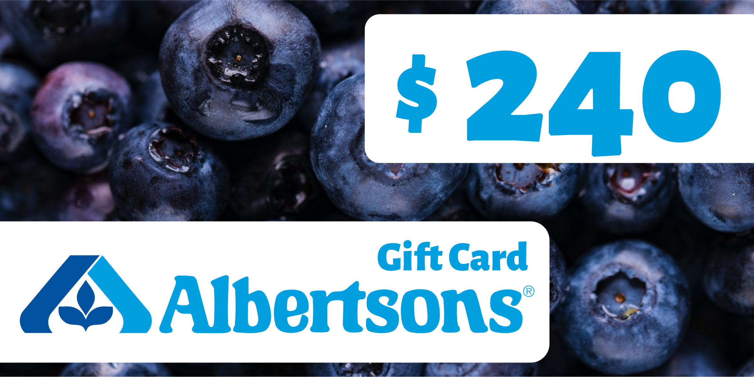 Albertsons Gift Card 240 USD