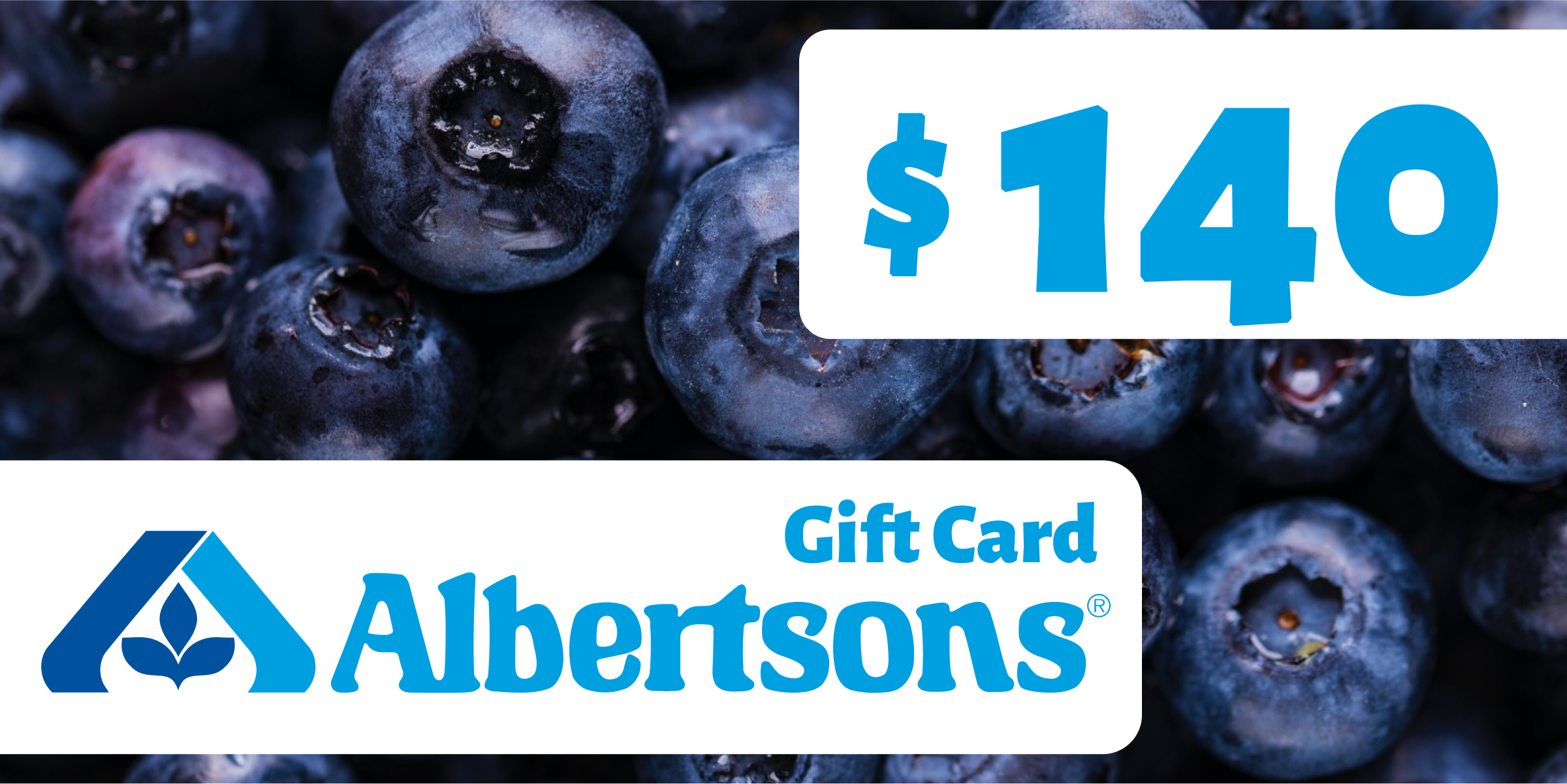 Albertsons Gift Card 140 USD