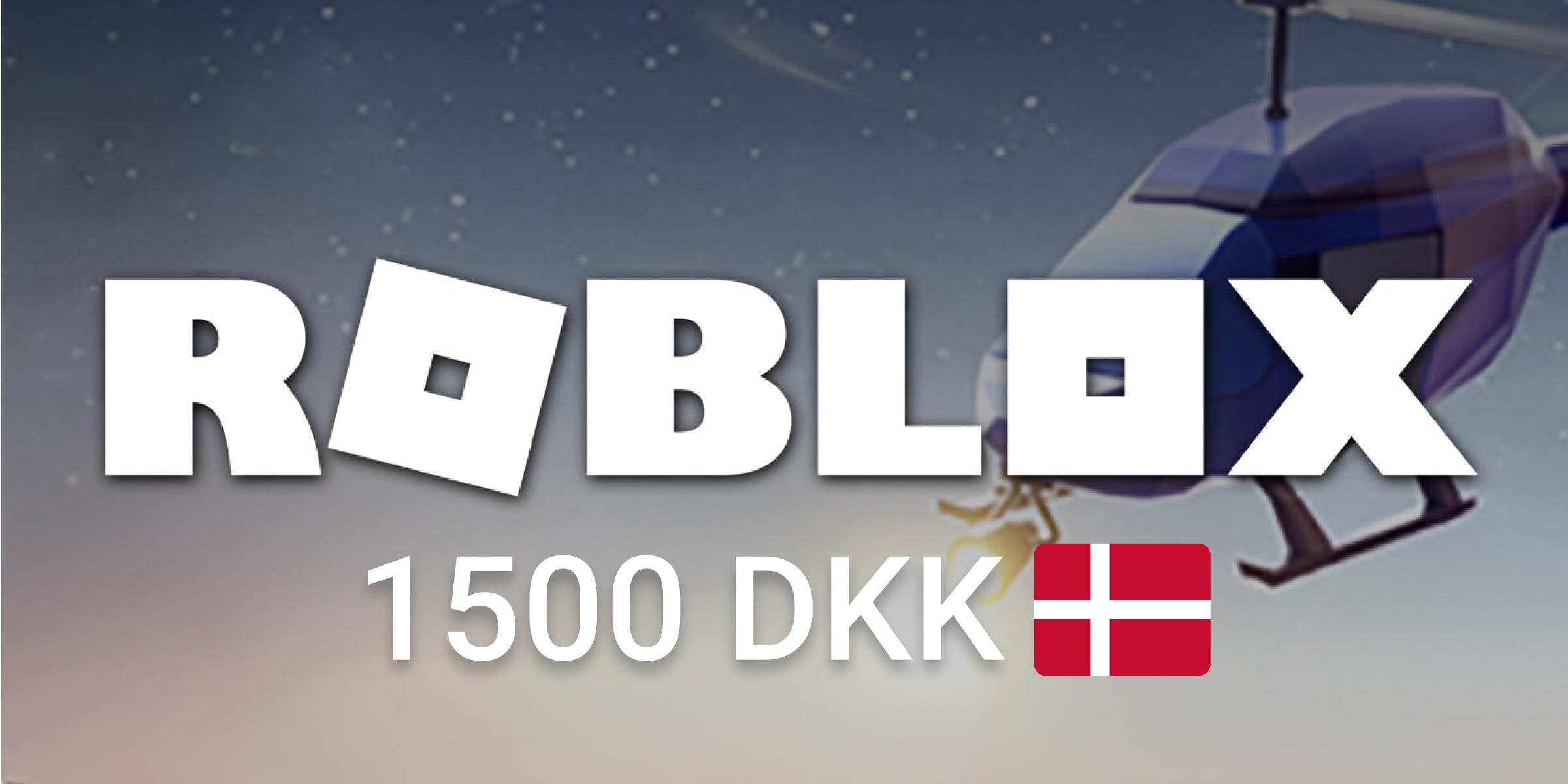 Roblox Gift Card 1500 DKK