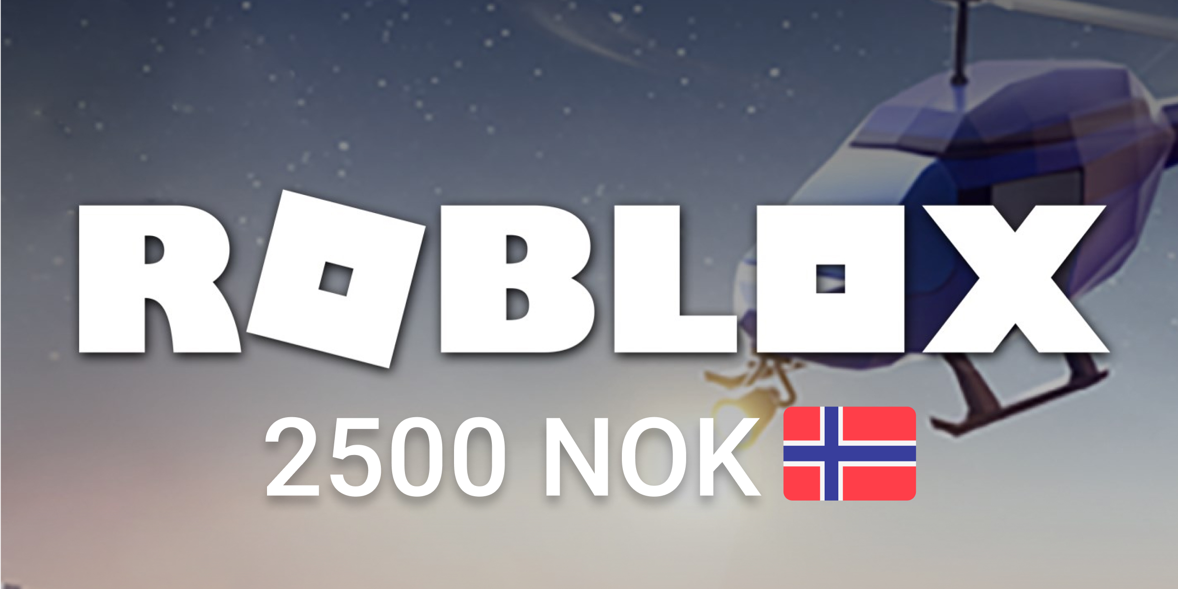 Roblox Gift Card 2500 NOK
