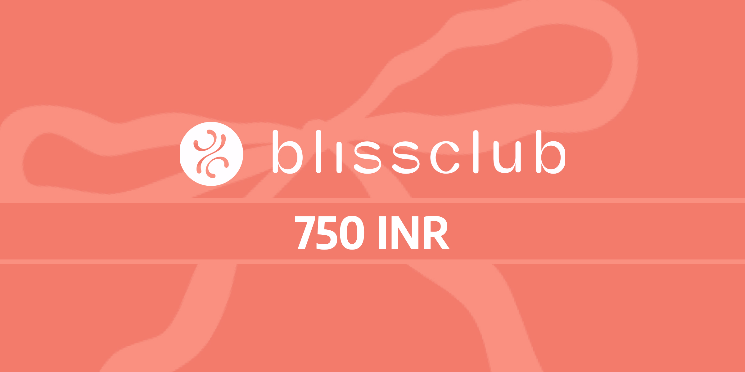 BlissClub Gift Card 750 INR