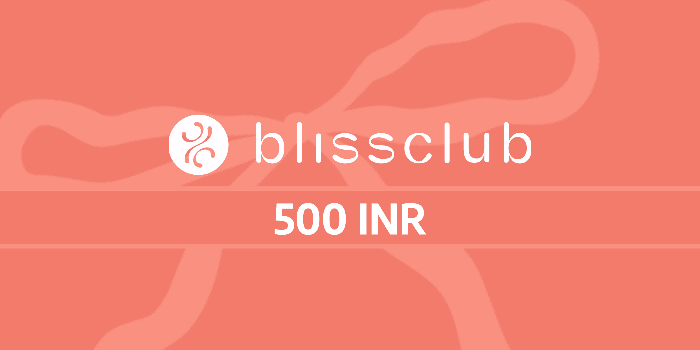 BlissClub Gift Card 500 INR