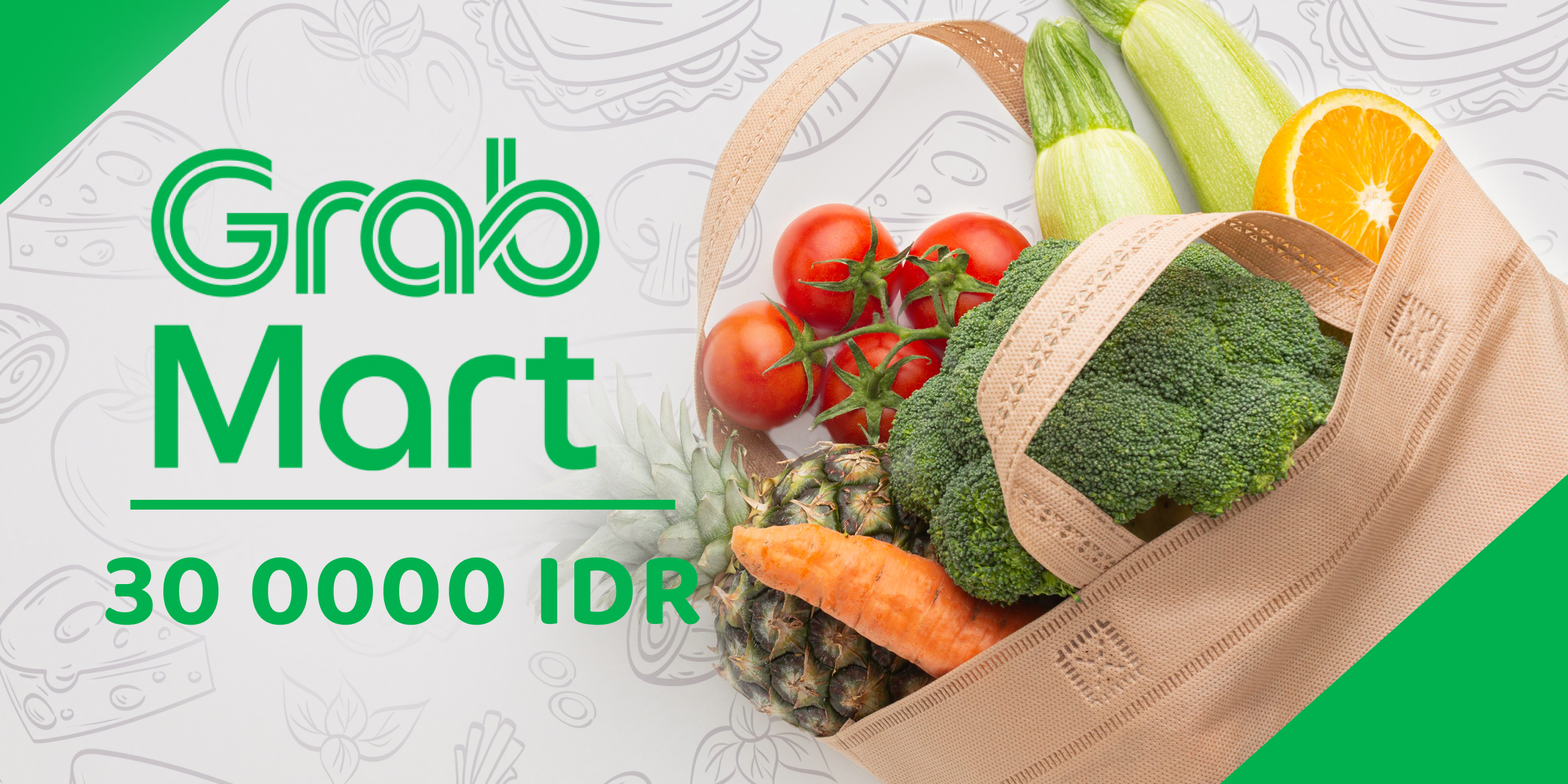 GrabMart Gift Card 300000 IDR