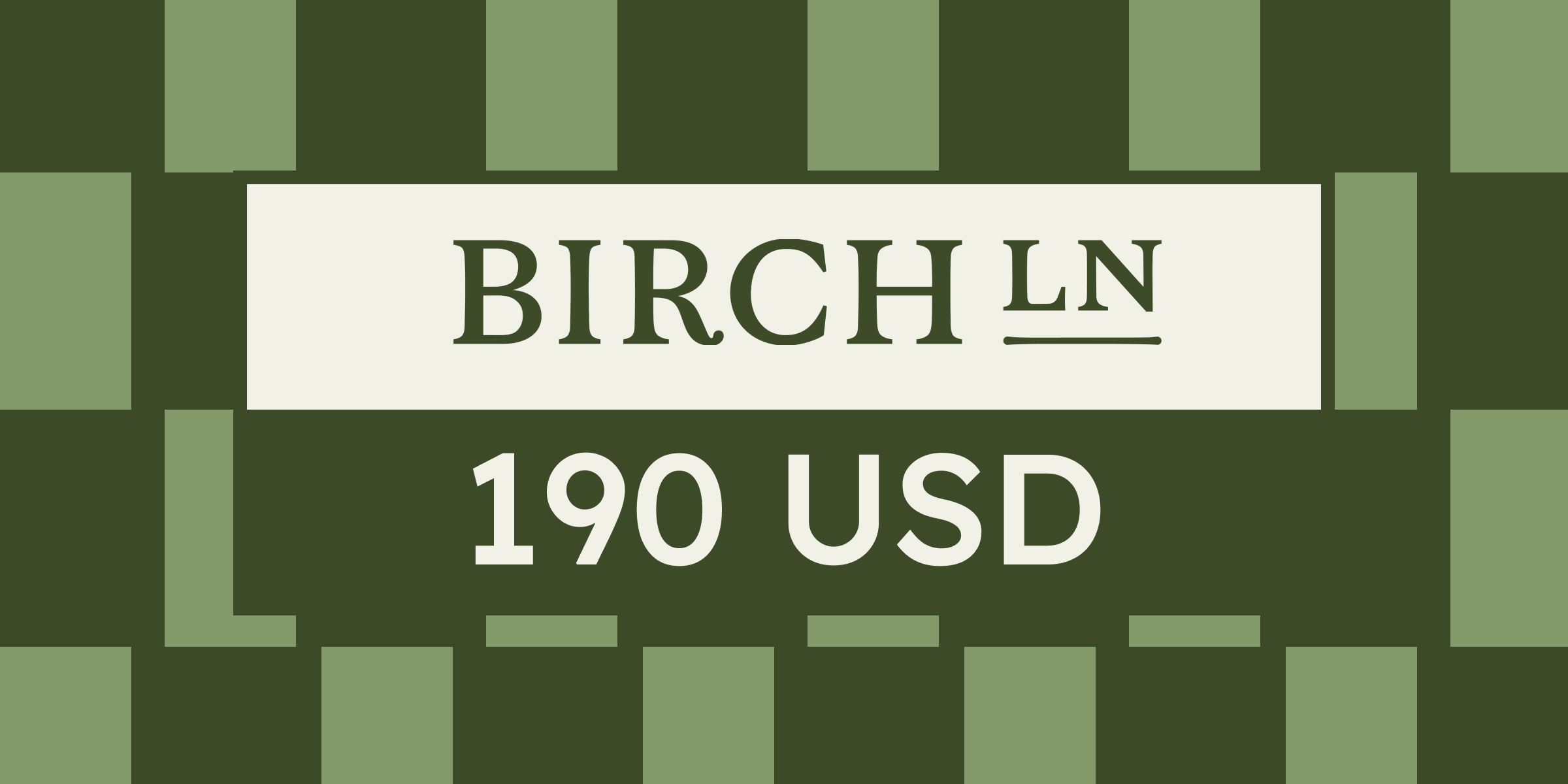 Birch Lane Gift Card 190 USD