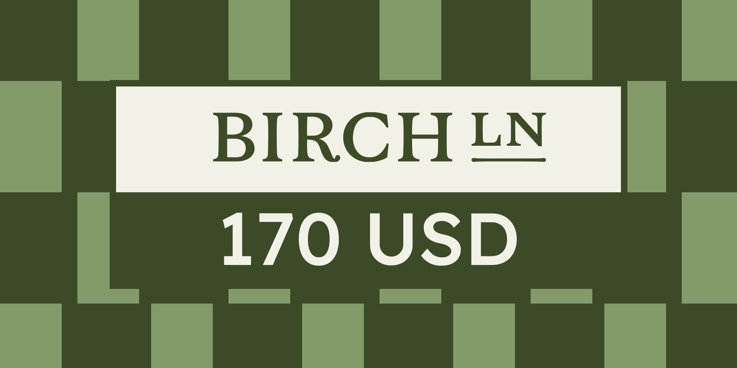 Birch Lane Gift Card 170 USD