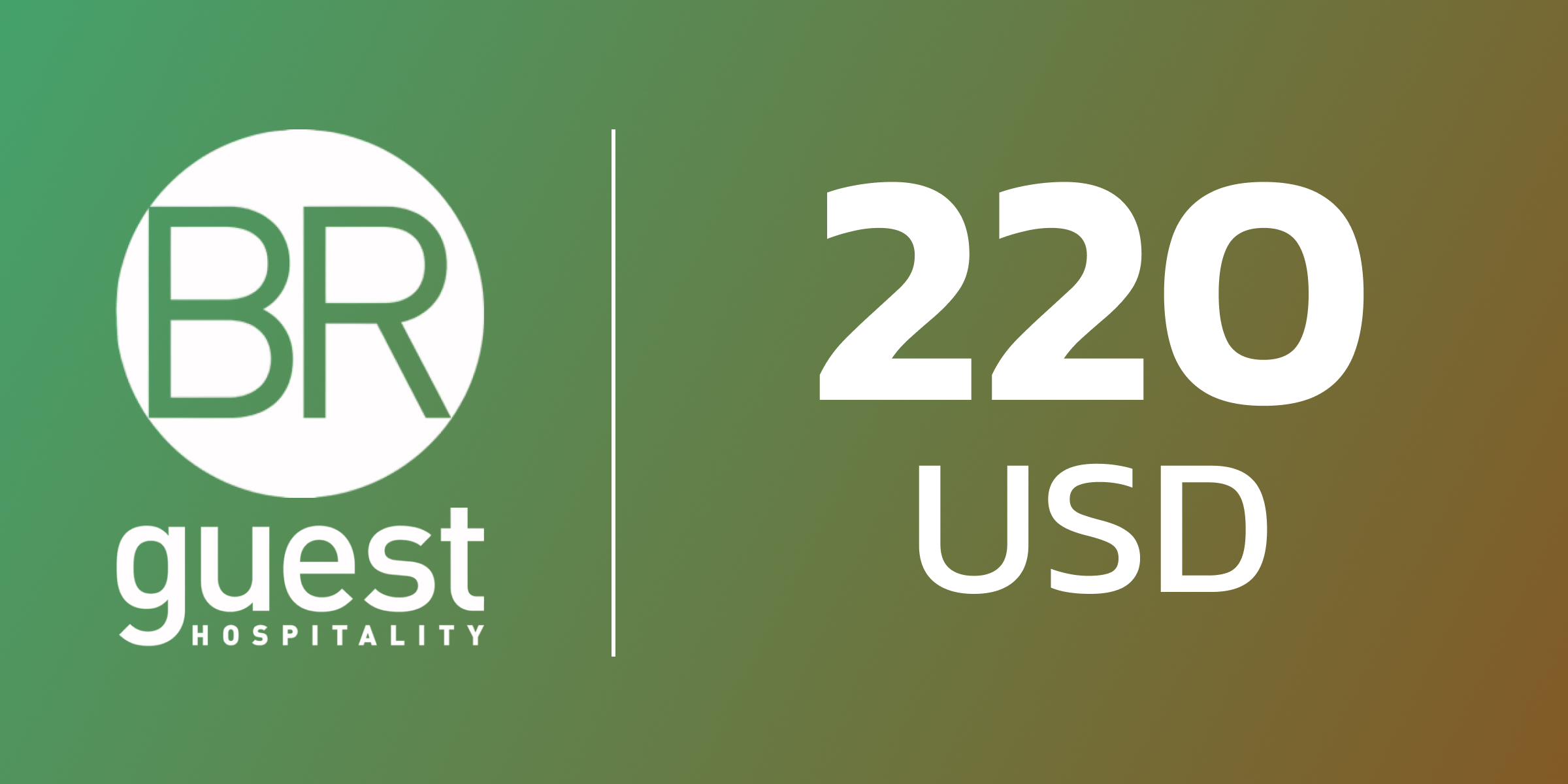 BR Guest Gift Card 220 USD