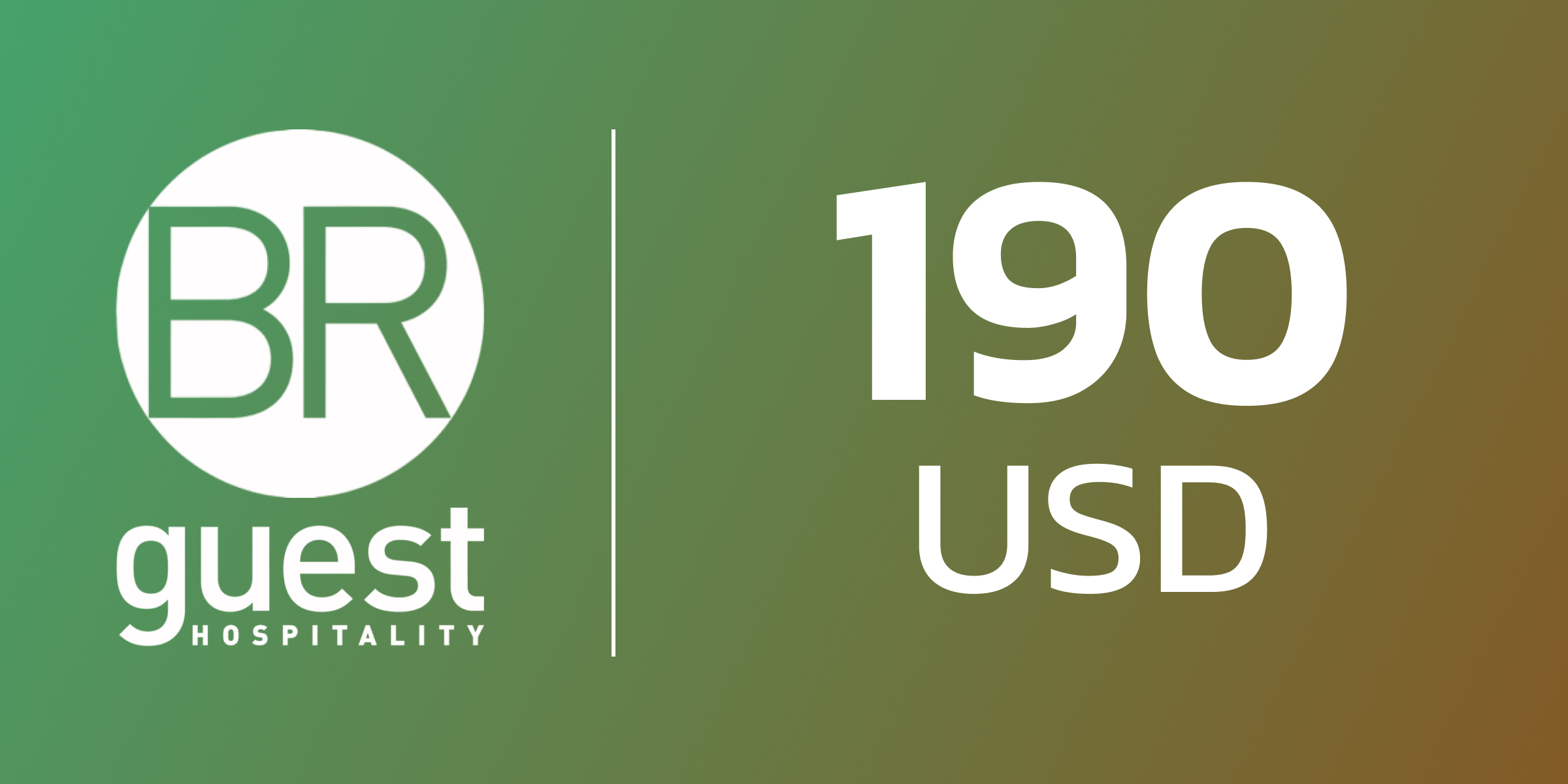 BR Guest Gift Card 190 USD