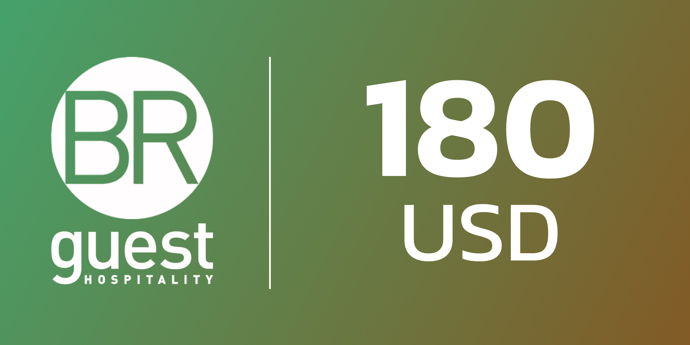 BR Guest Gift Card 180 USD