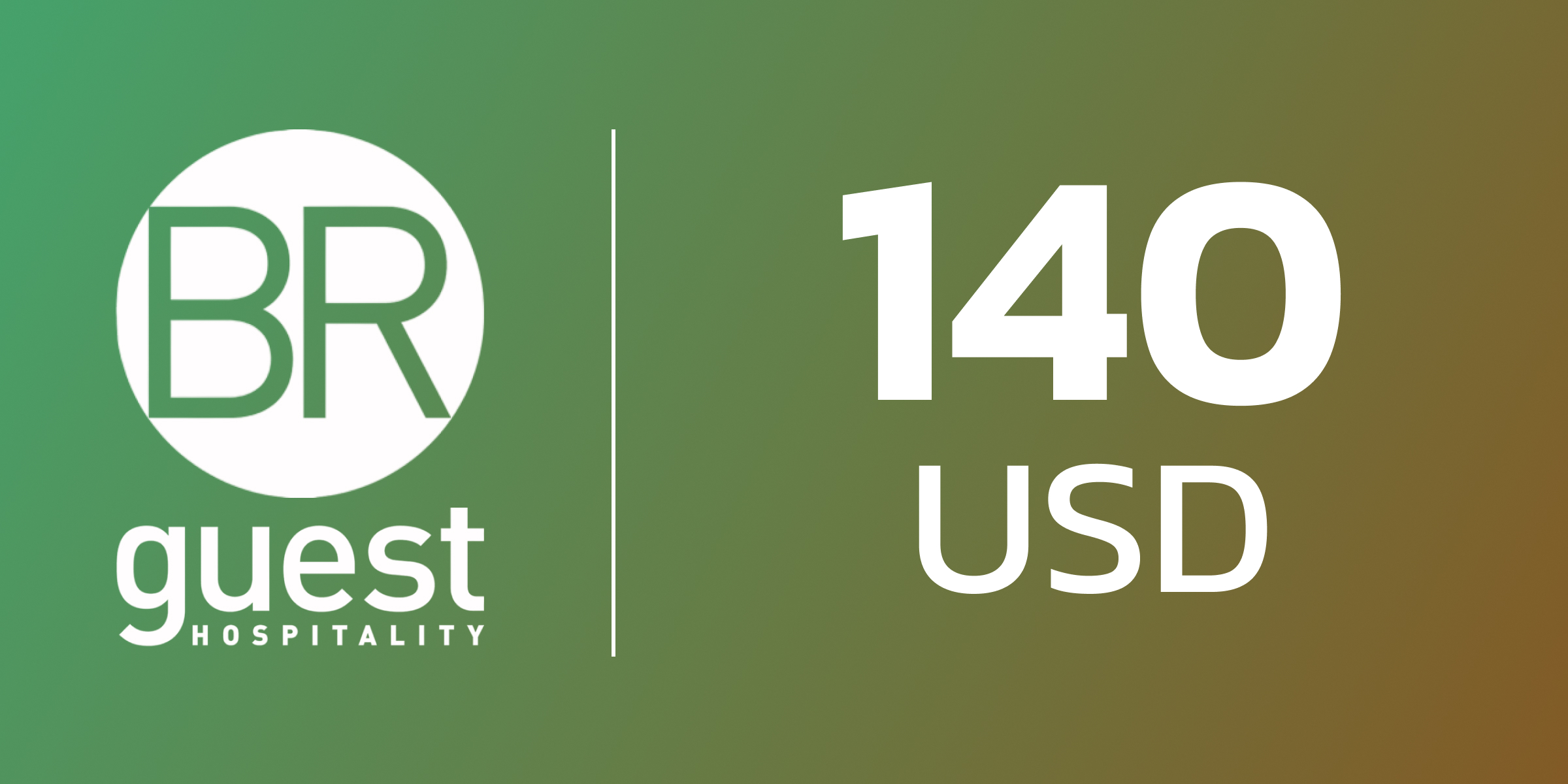 BR Guest Gift Card 140 USD