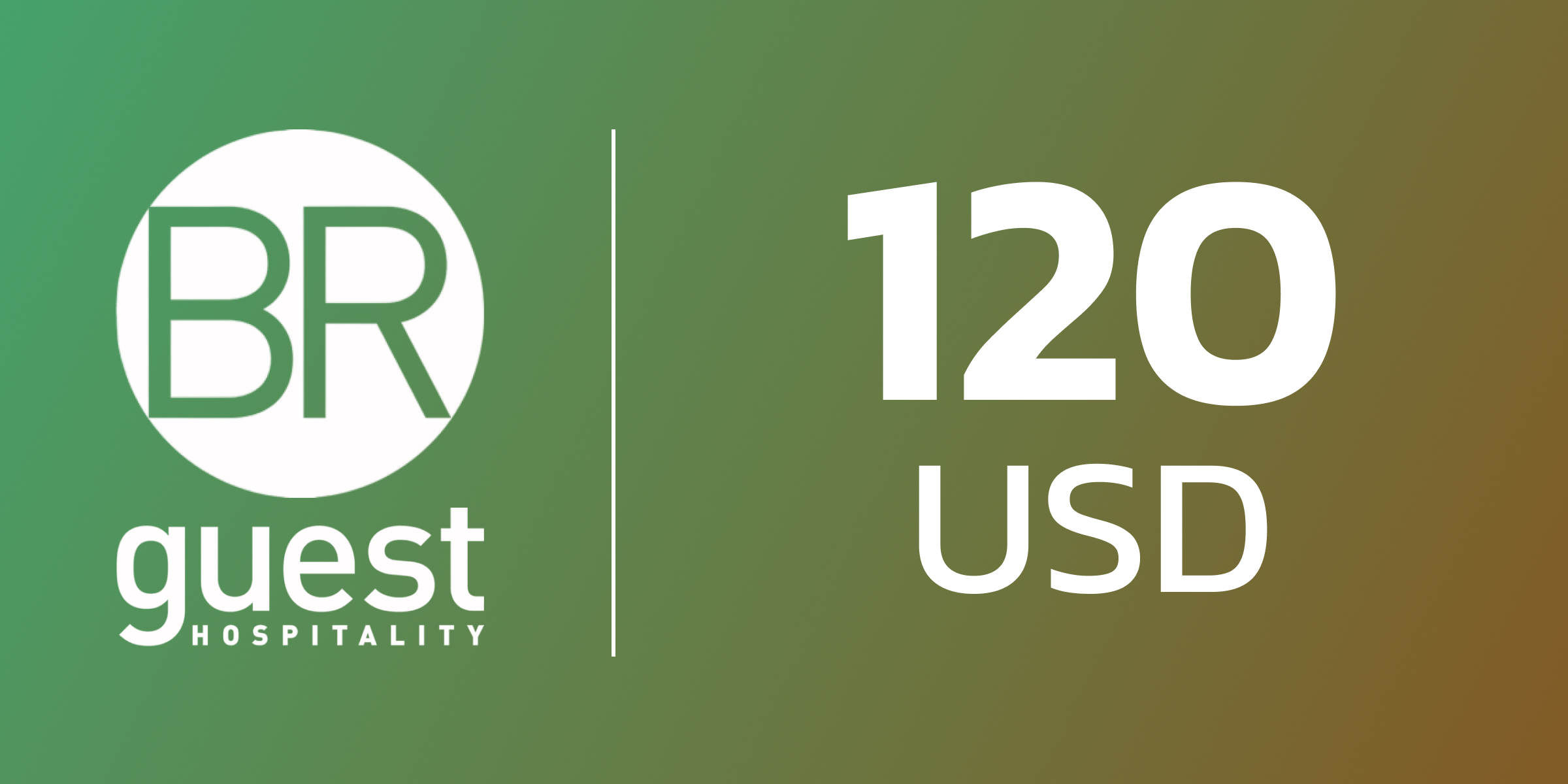BR Guest Gift Card 120 USD
