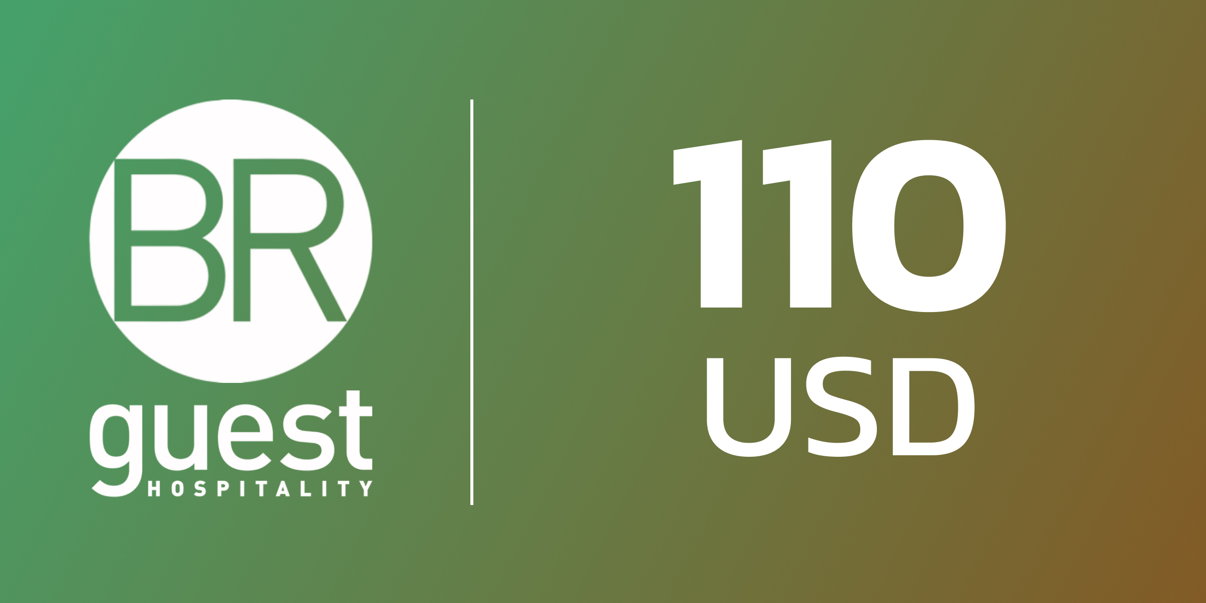 BR Guest Gift Card 110 USD