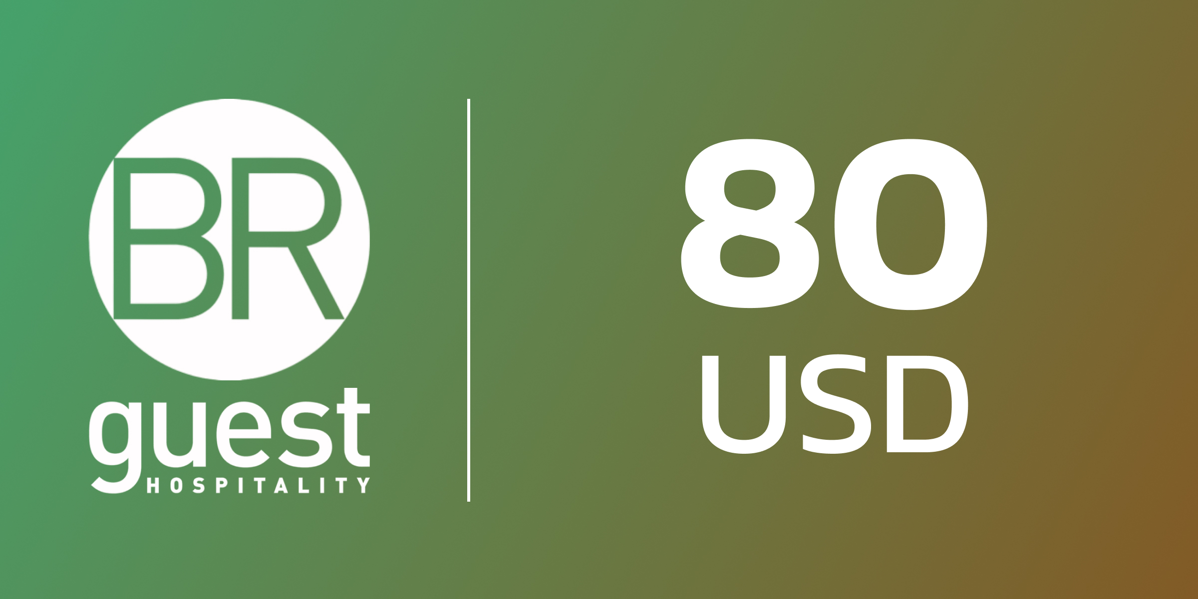 BR Guest Gift Card 80 USD