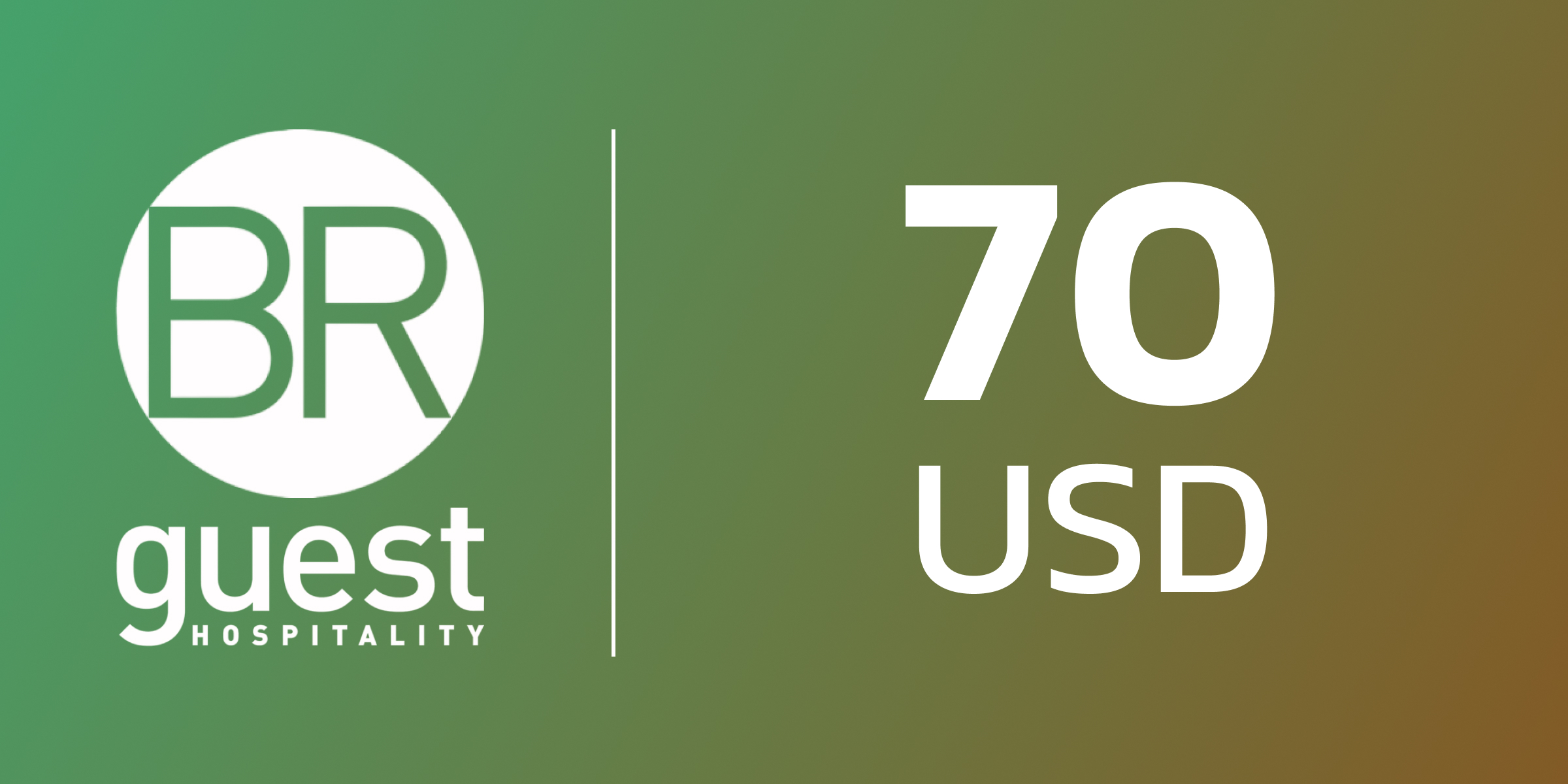 BR Guest Gift Card 70 USD