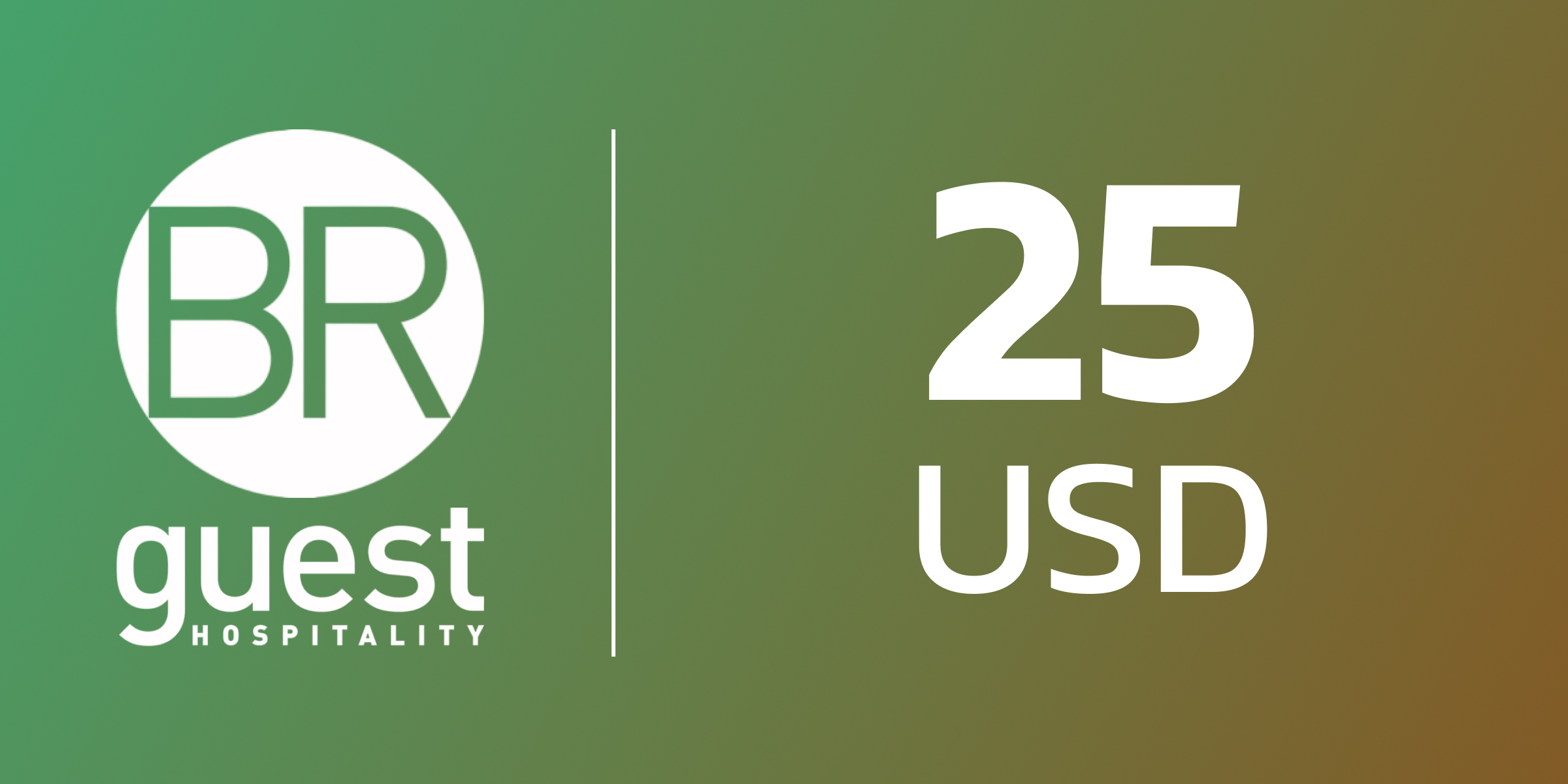 BR Guest Gift Card 25 USD
