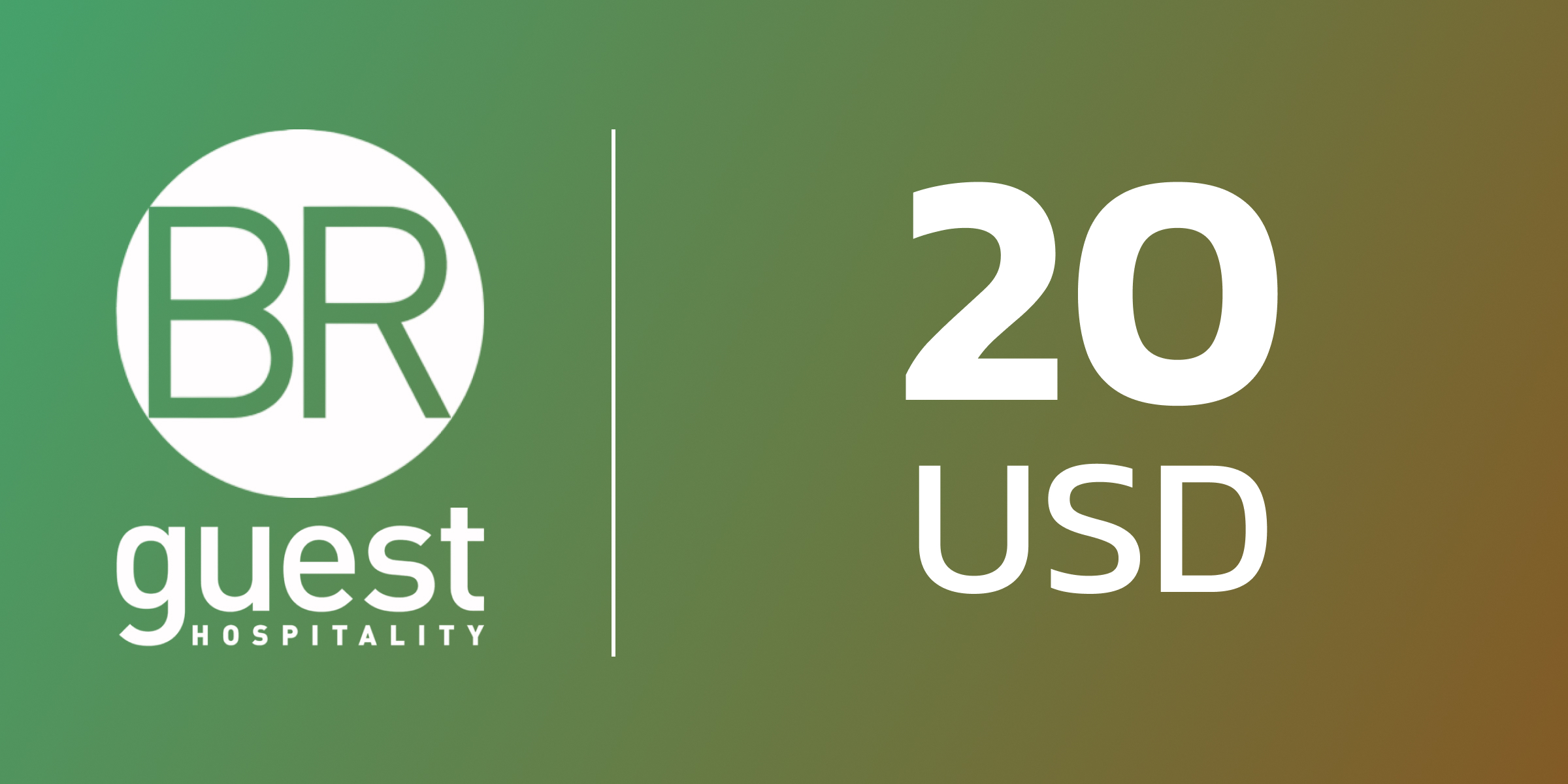 BR Guest Gift Card 20 USD