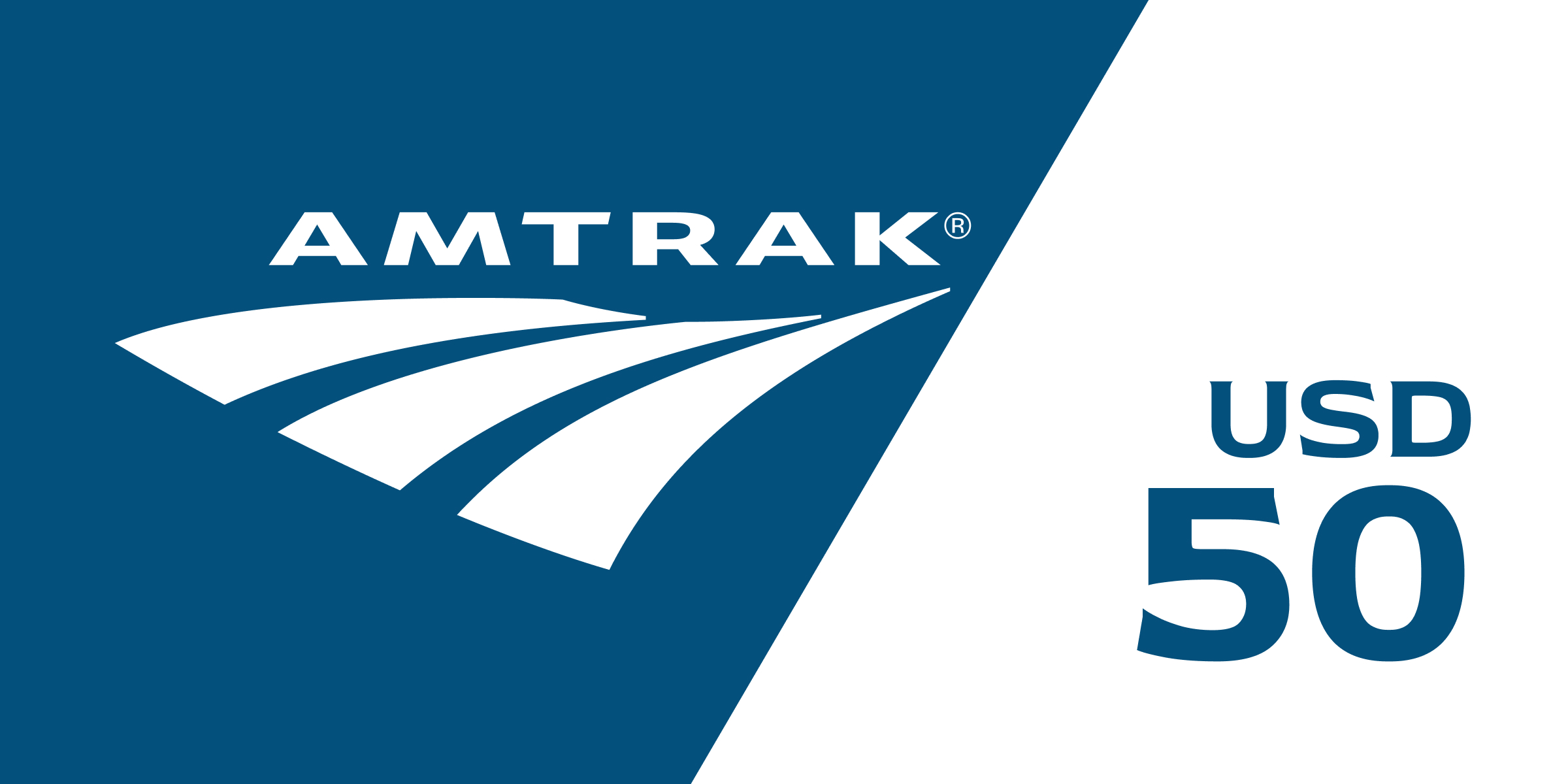Amtrak Gift Card 50 USD