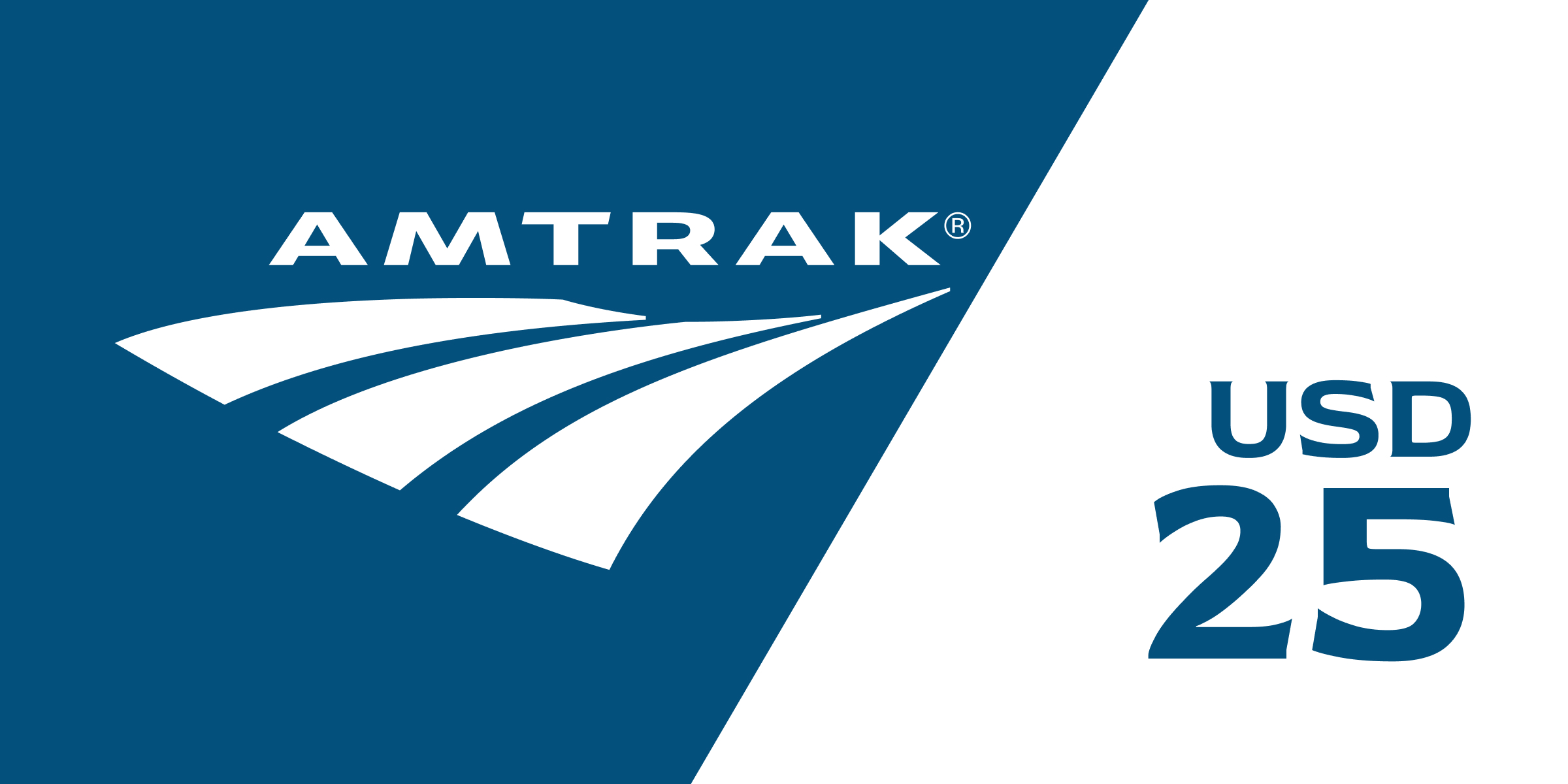 Amtrak Gift Card 25 USD