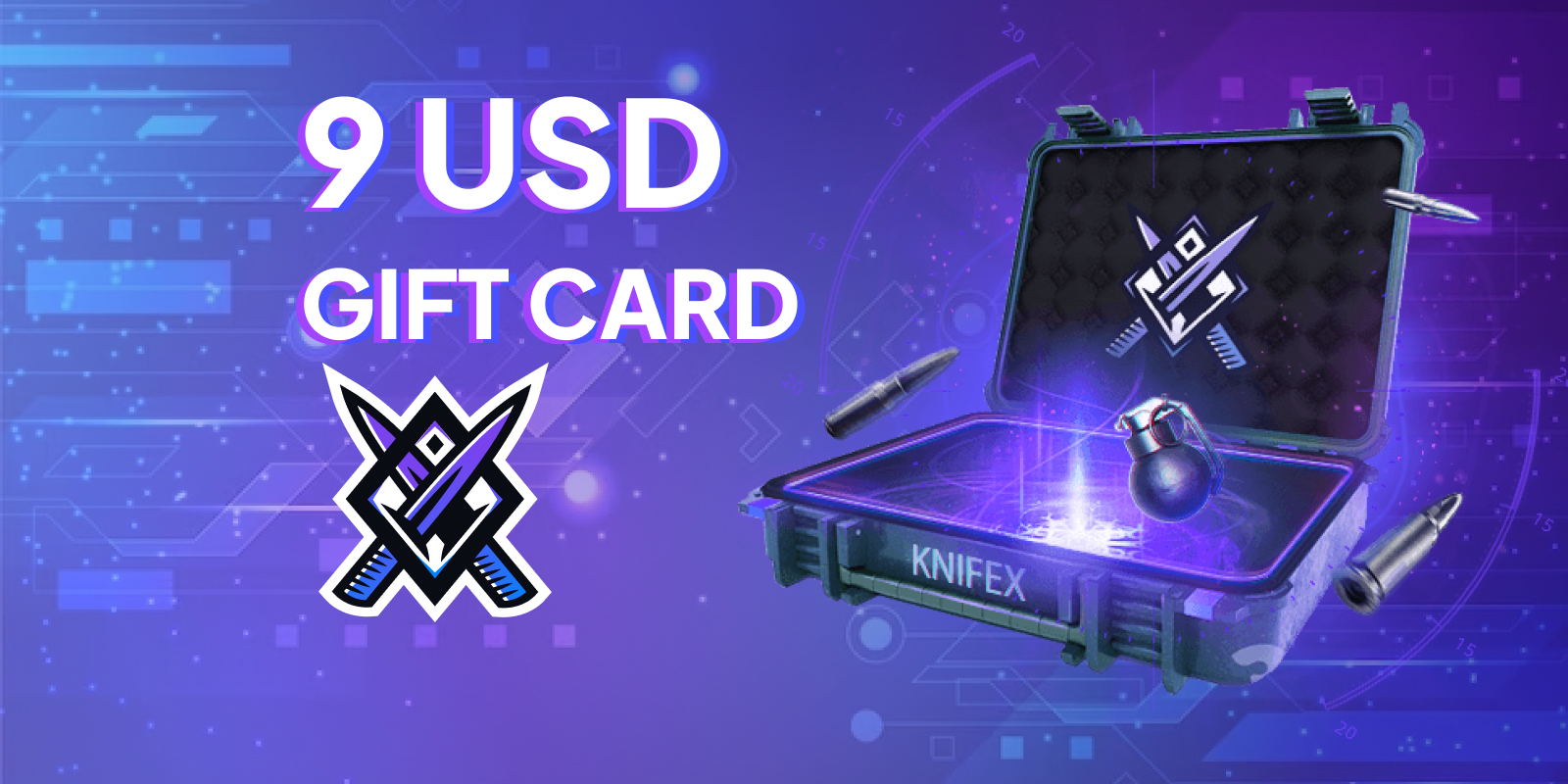 Knifex Gift Card 9 USD