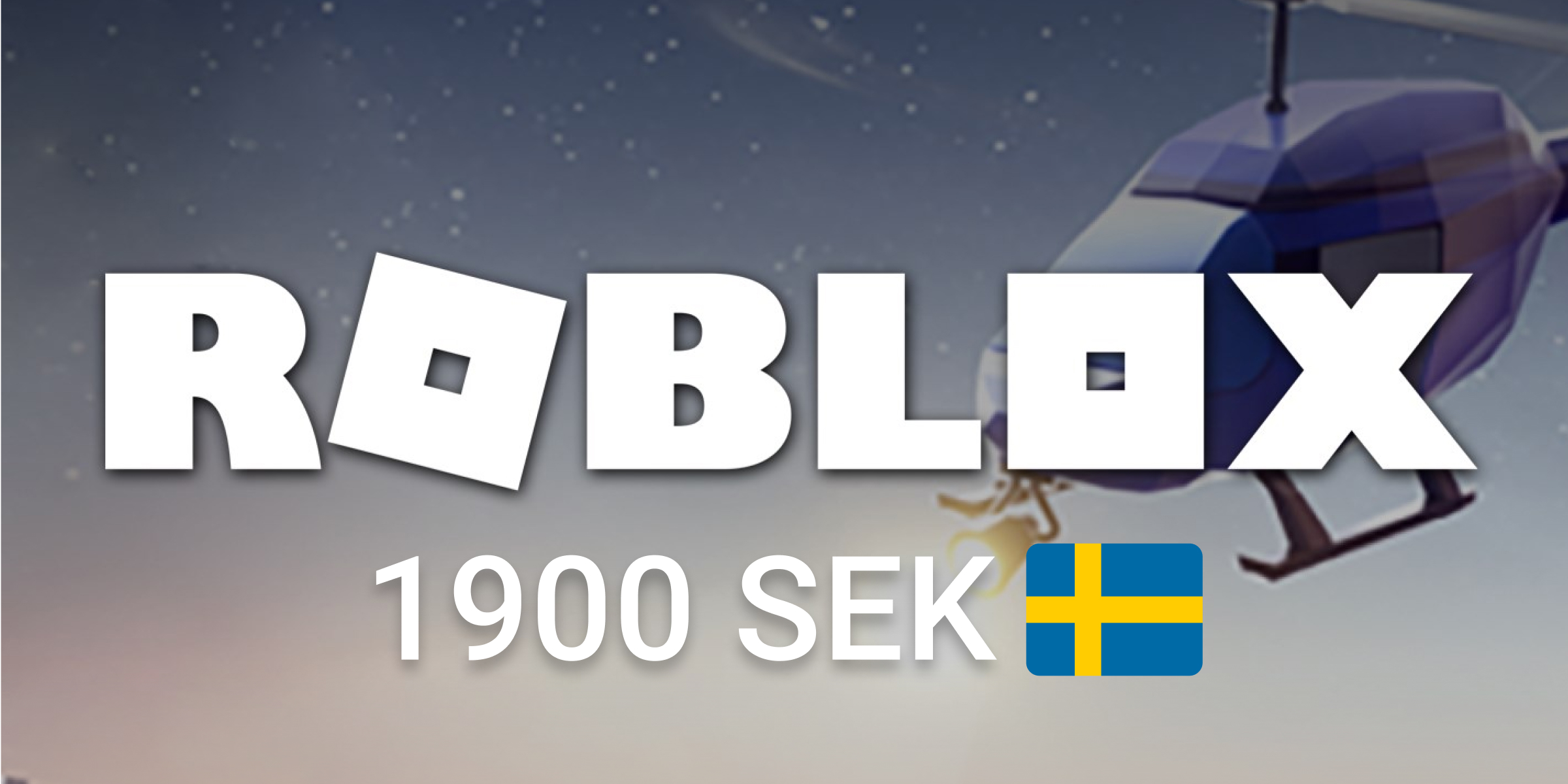 Roblox Gift Card 1900 SEK