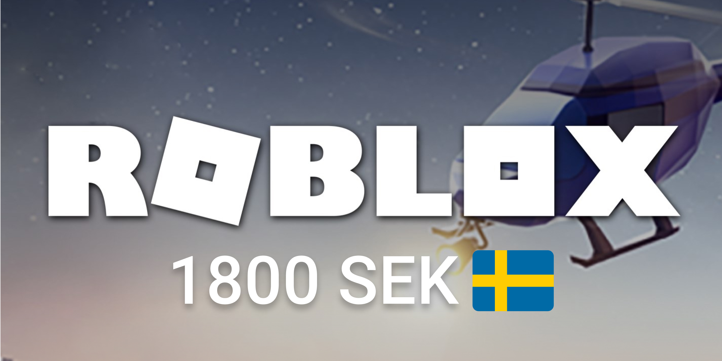 Roblox Gift Card 1800 SEK