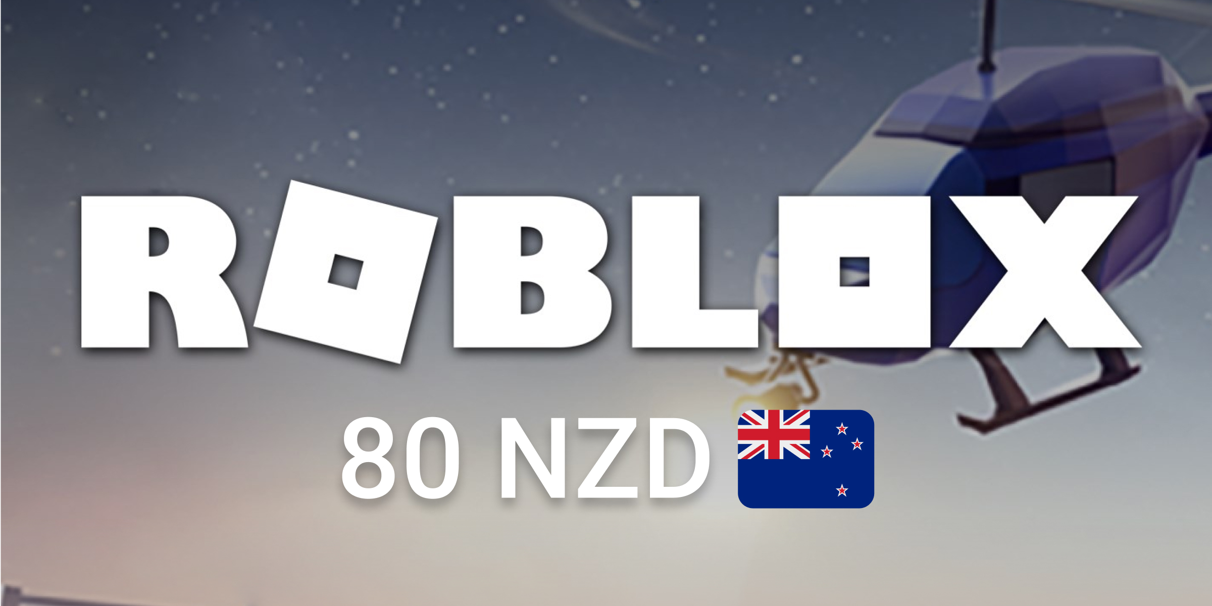 Roblox Gift Card 80 NZD