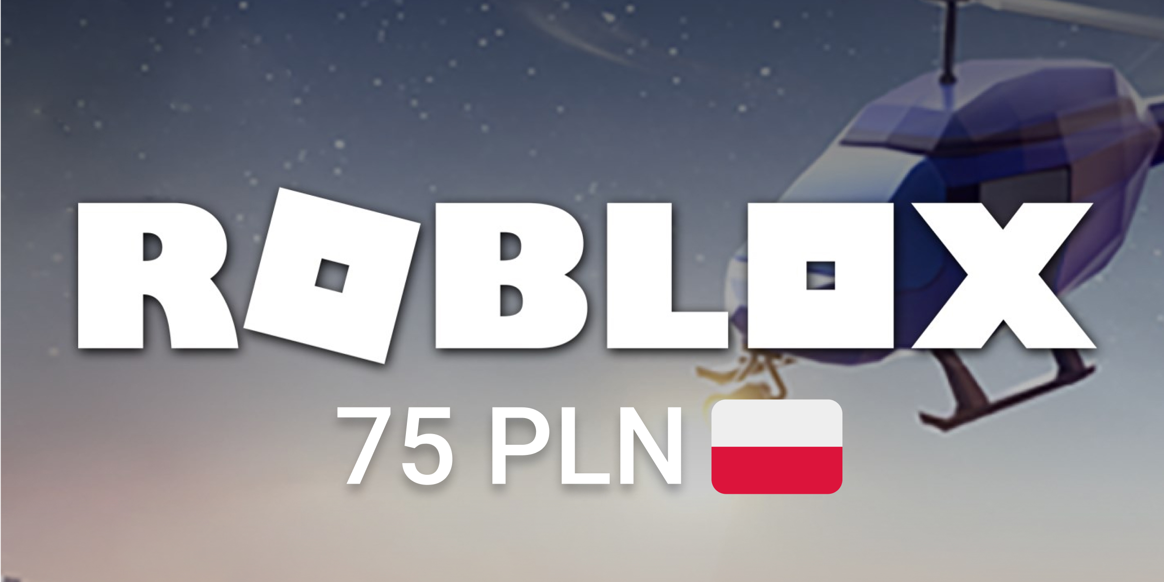 Roblox Gift Card 75 PLN