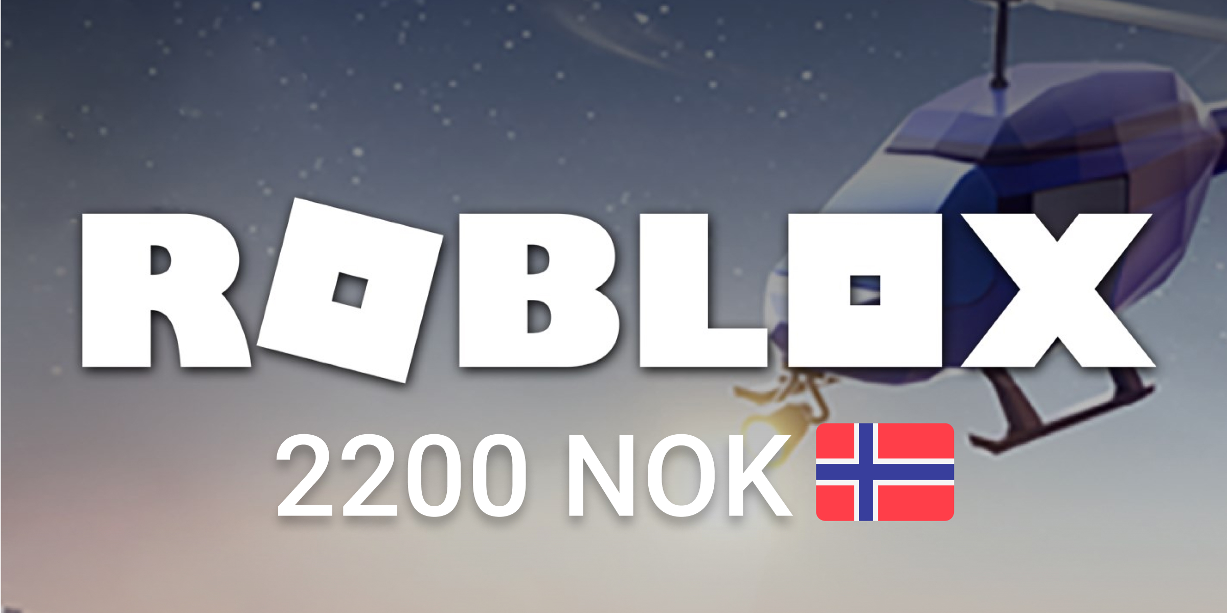 Roblox Gift Card 2200 NOK