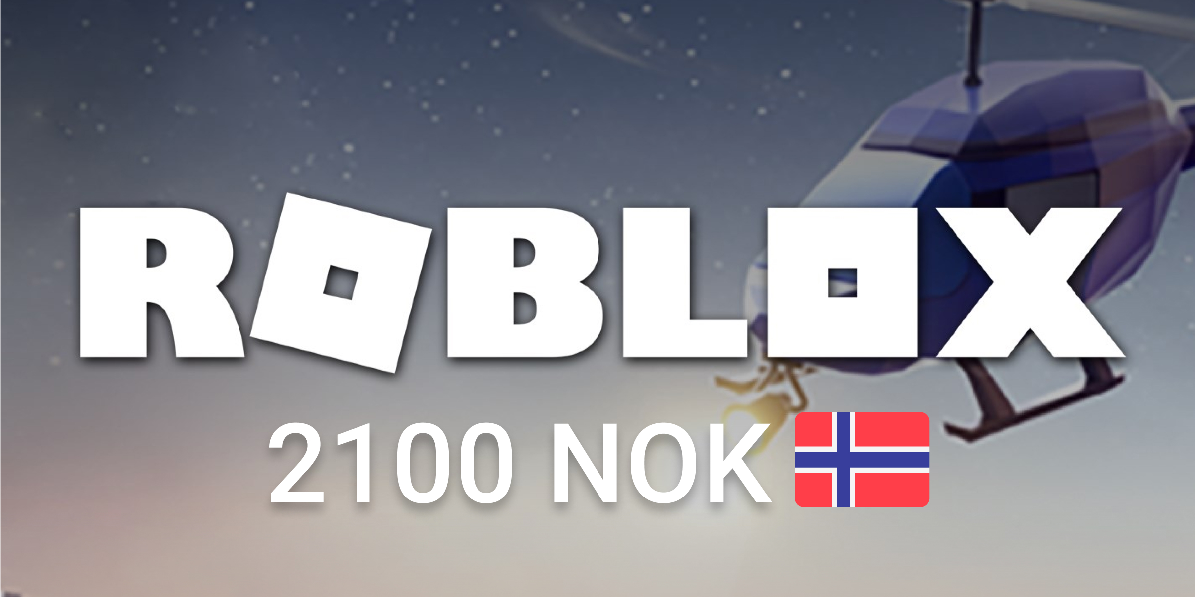 Roblox Gift Card 2100 NOK