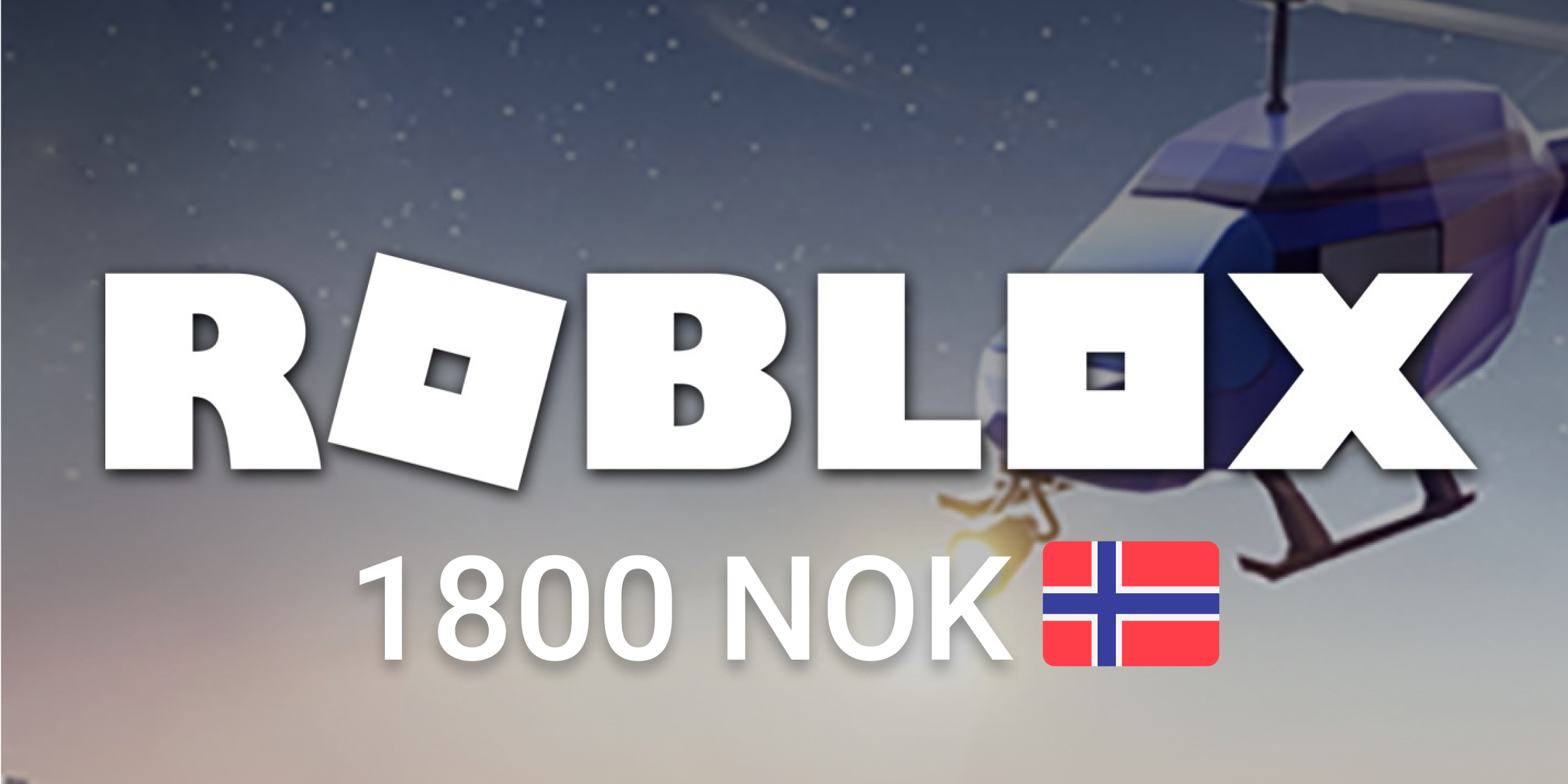 Roblox Gift Card 1800 NOK